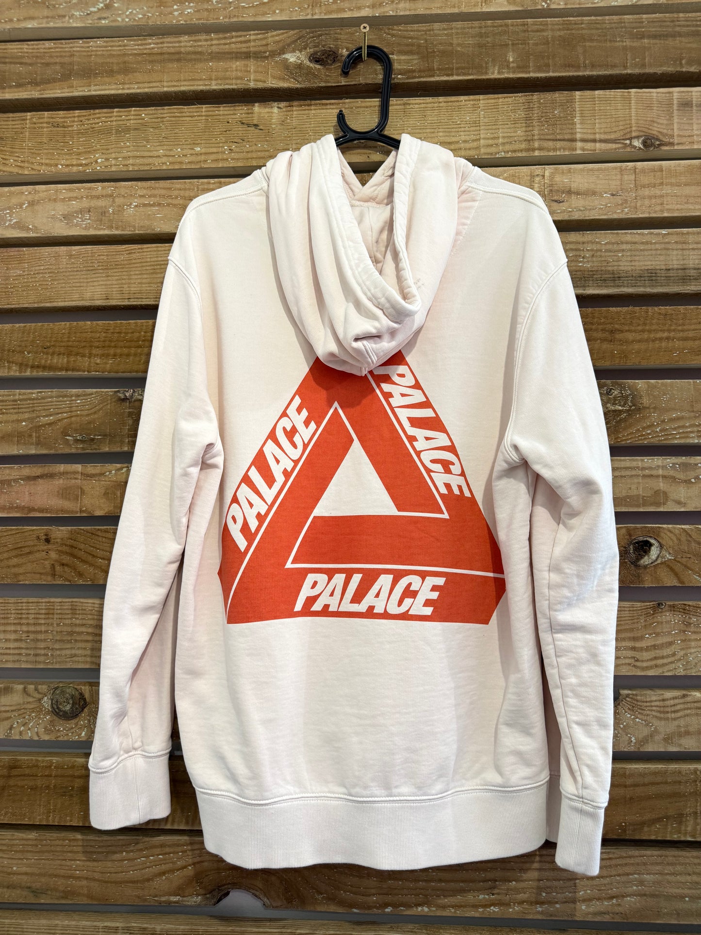 Palace Skateboards reacto colour hoodie/ hooded sweater. Orange. Size medium.