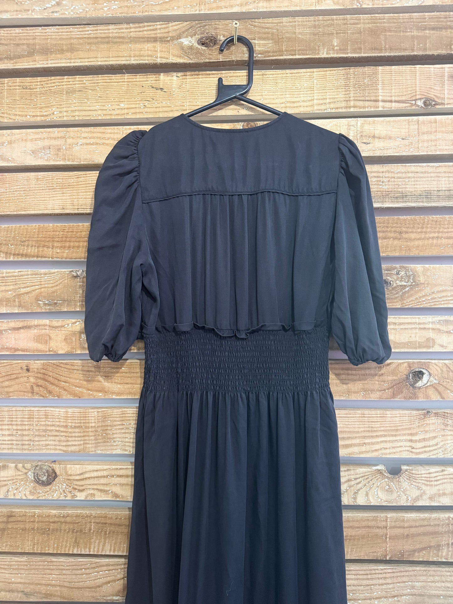 Storm & Marie Chloe puff dress. Black. Summer/ festival/ evening/wedding. Size 8-12