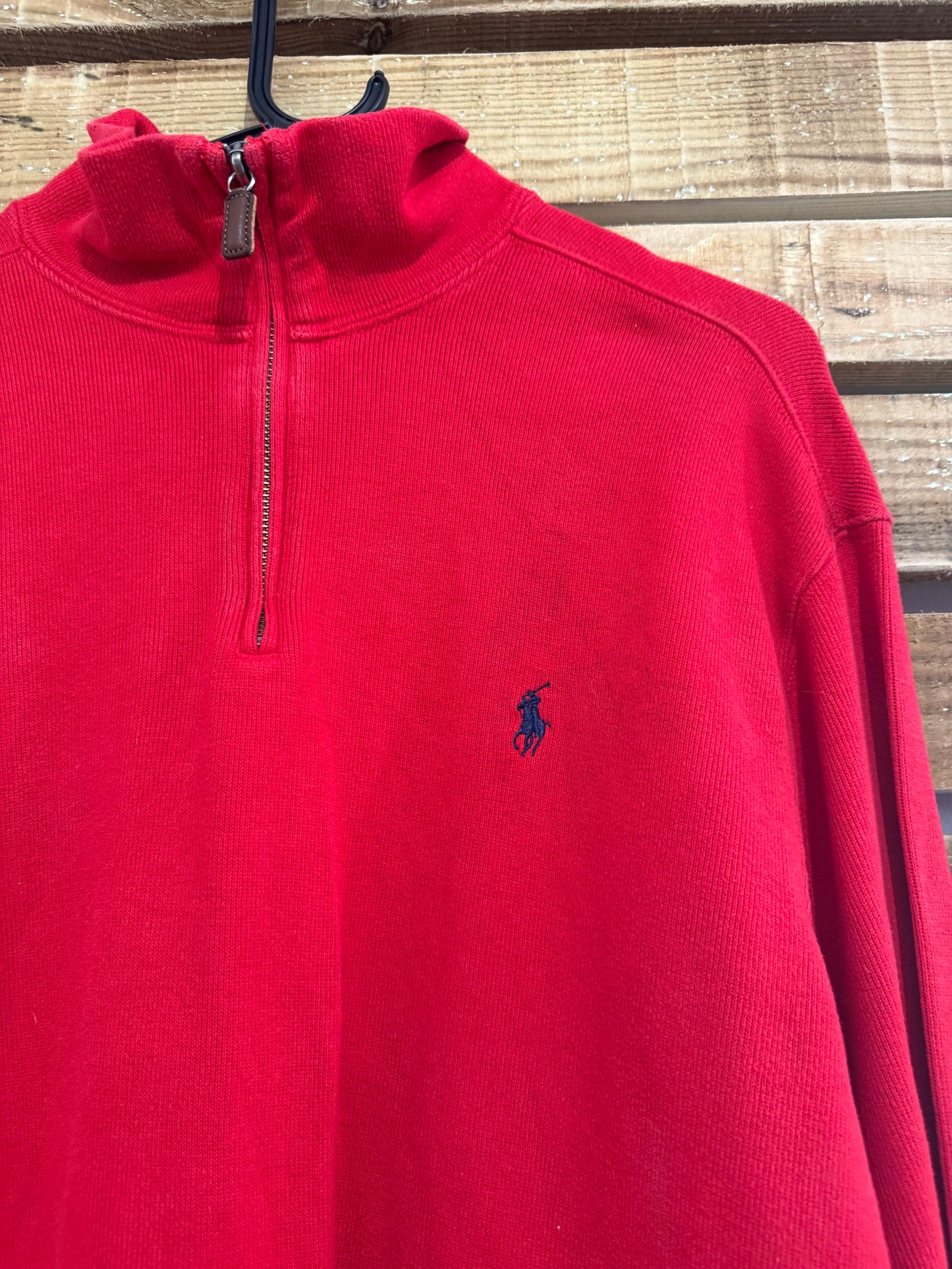 Vintage 90s Ralph Lauren 1/4 zip sweater/ sweatshirt. Size XL.