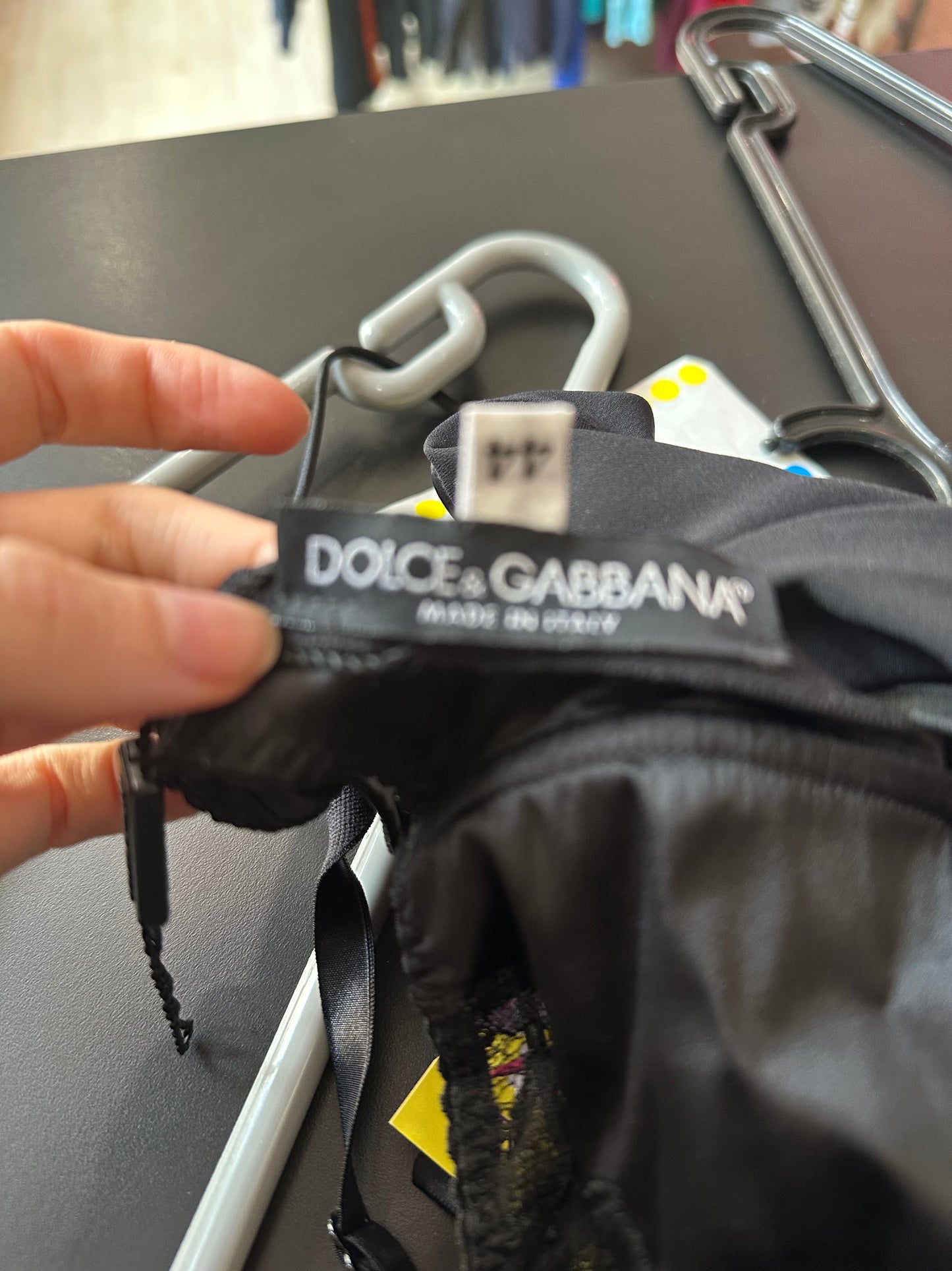 Vintage Y2K Dolce & Gabanna (D&G) cami top. Size 44.