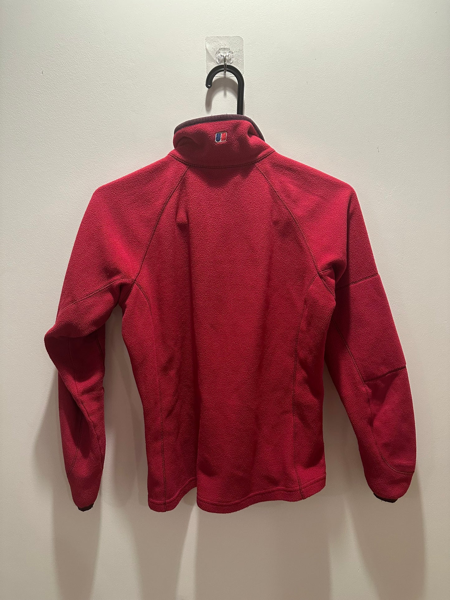 Vintage Y2K Berghaus pink 1/4 zip fleece. UK8. Outdoors/ hiking.