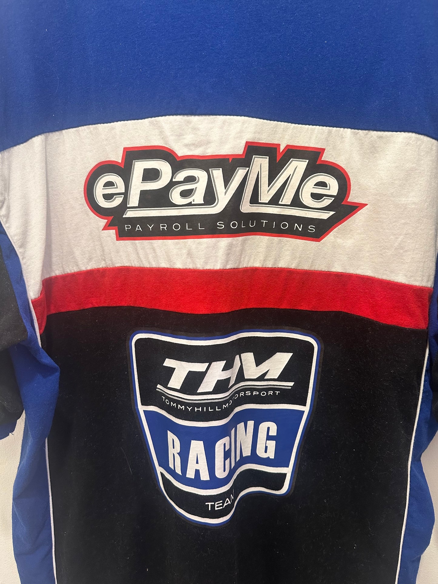 Vintage Y2K Motorsport polo t-shirt. Size XXL. Racing