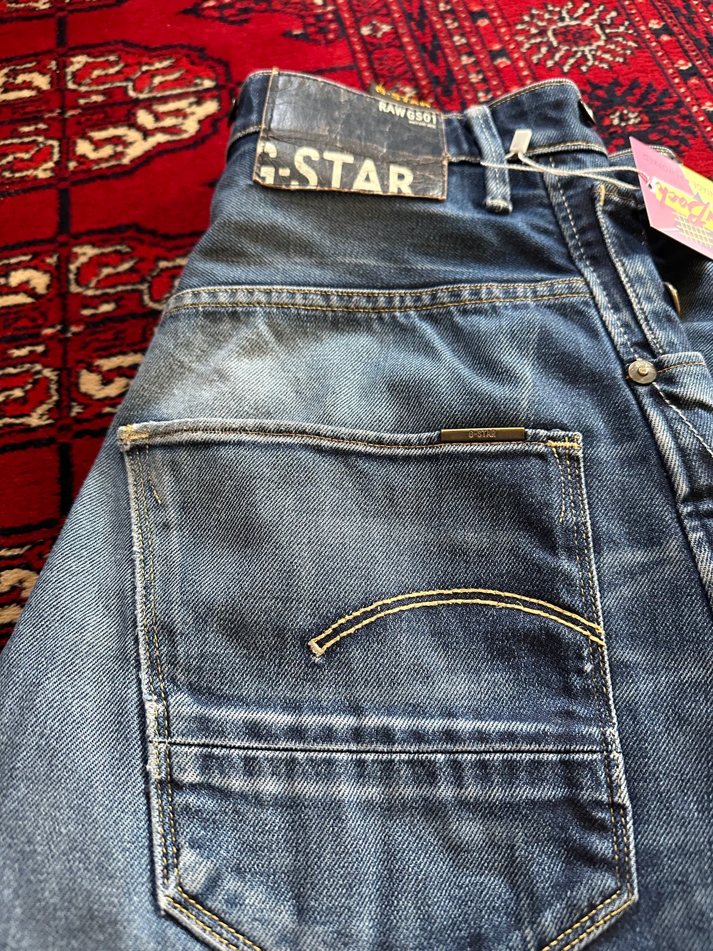 Vintage Y2K G-Star Raw Jeans. Blue. 31 waist” 34” leg.