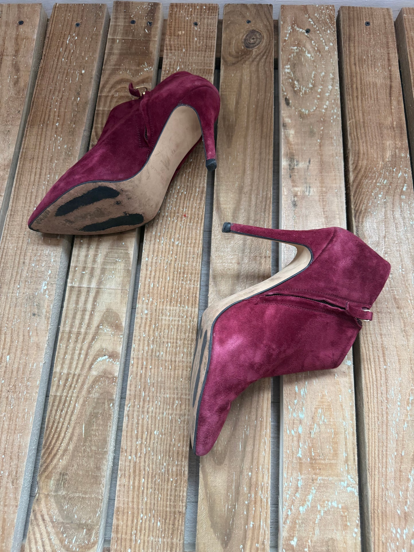 Karen Millen heeled ankle shoe boots. Size EU39, UK6.