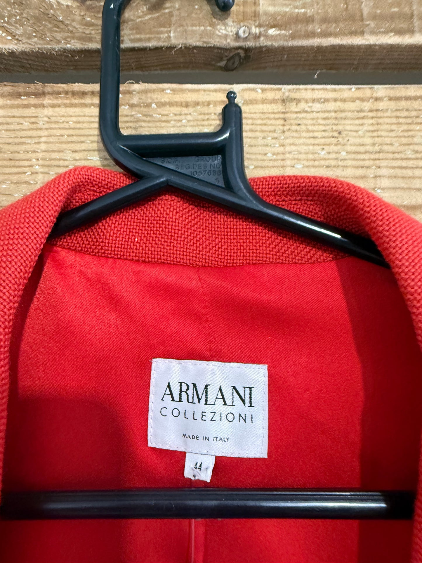 Vintage Y2K Armani button up blazer jacket. Size 12.