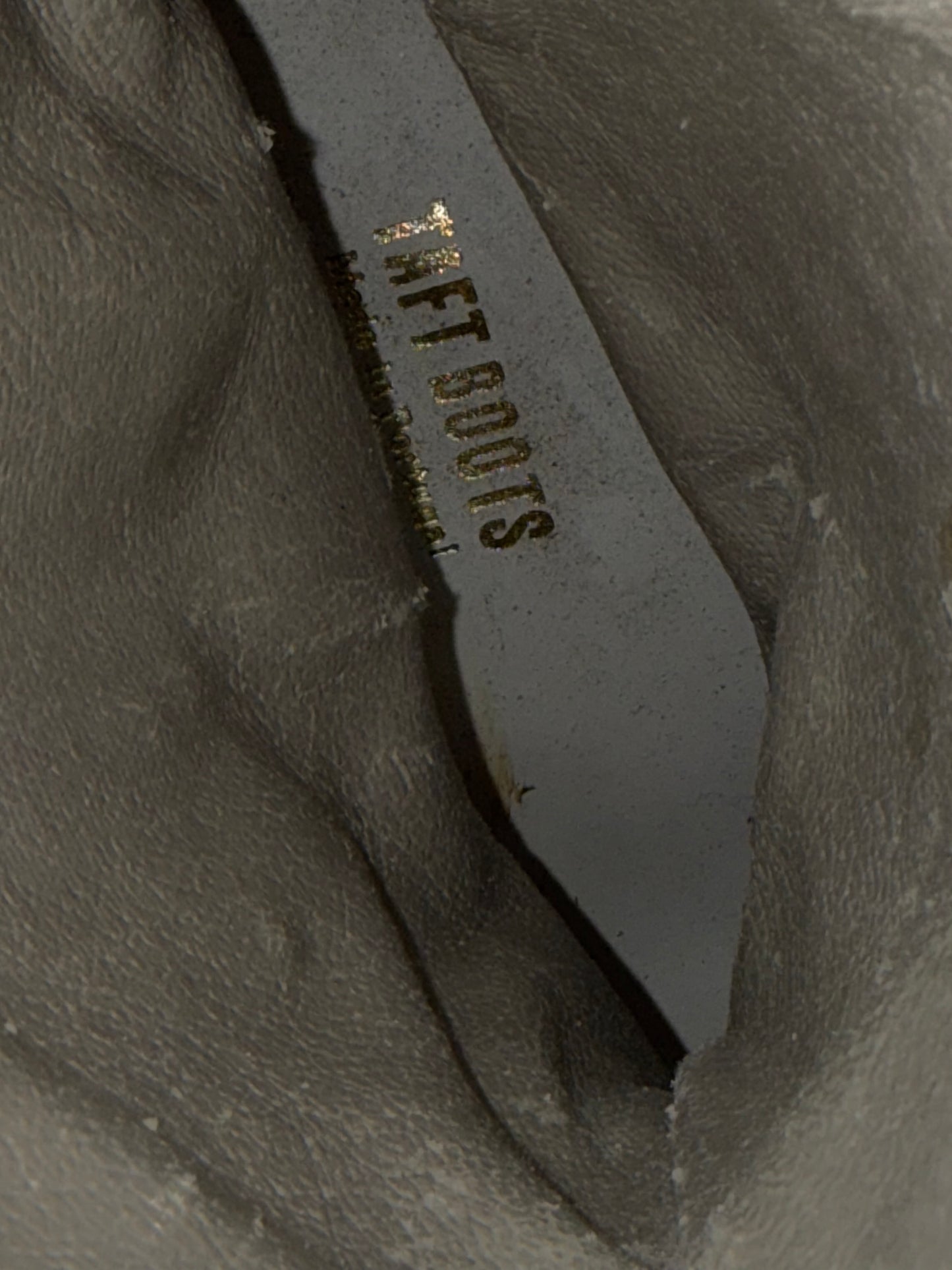 Vintage 80s Cowboy leather boots. Western. Yellow. Taft boots. Size EU37, UK4.