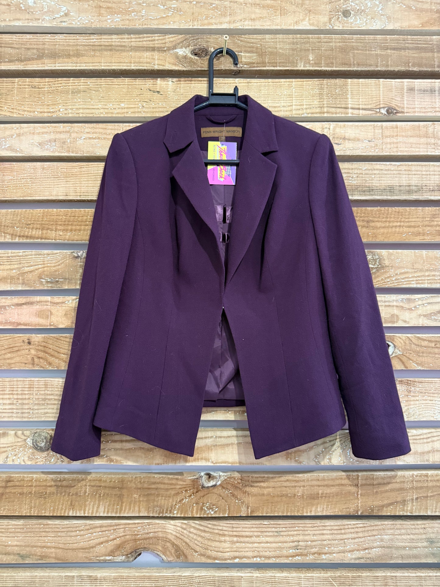 Vintage 90s Fenn Wright Manson blazer jacket. Size 12.
