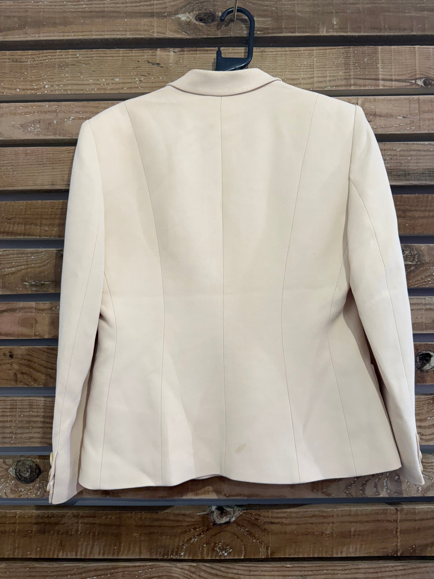 Vintage 80s does 40s Louis Feraud button up blazer/ jacket. UK14