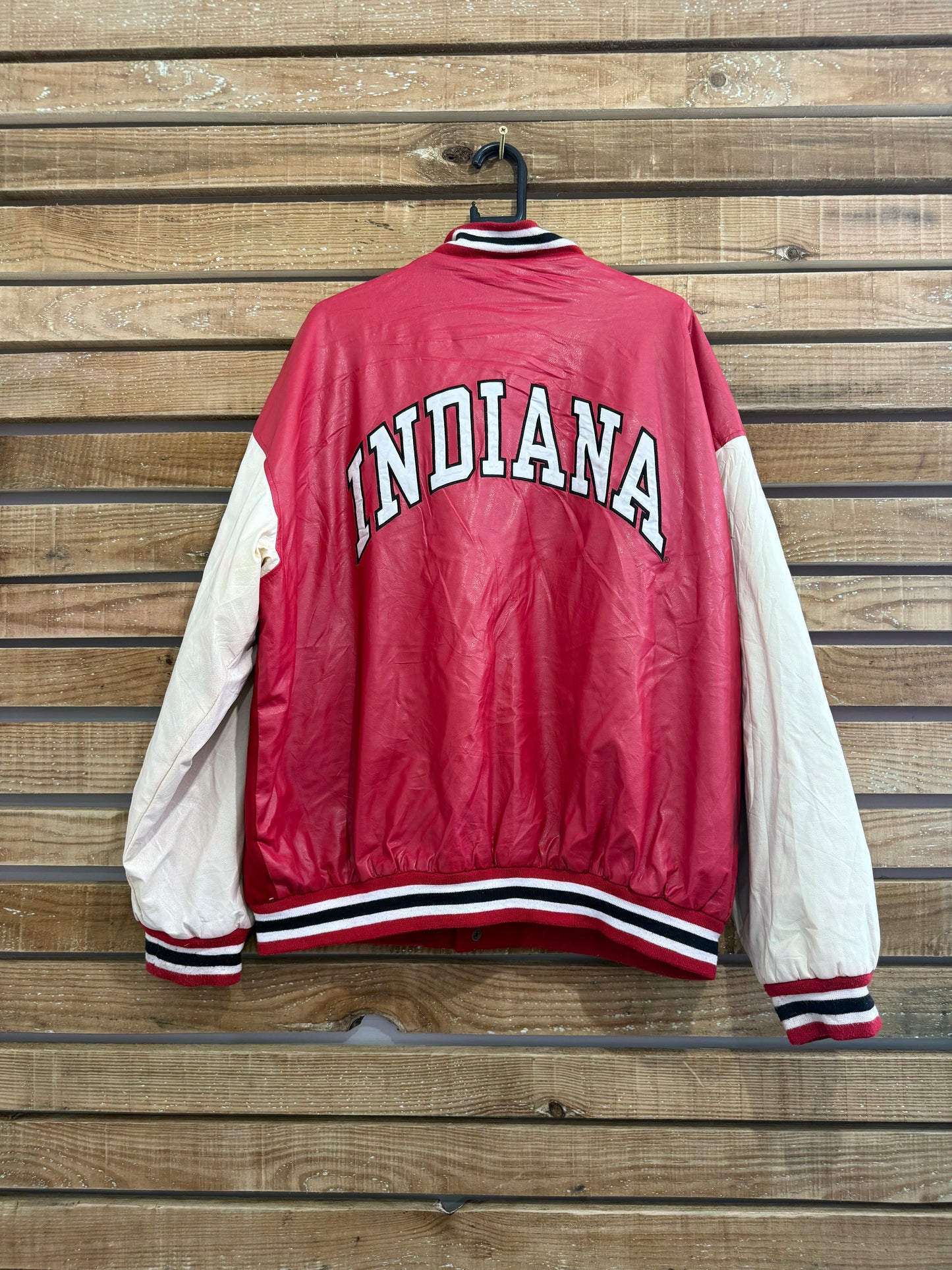 Vintage 90s Indiana Varsity Jacket. 50s Style. USA College Jacket. Size XXL