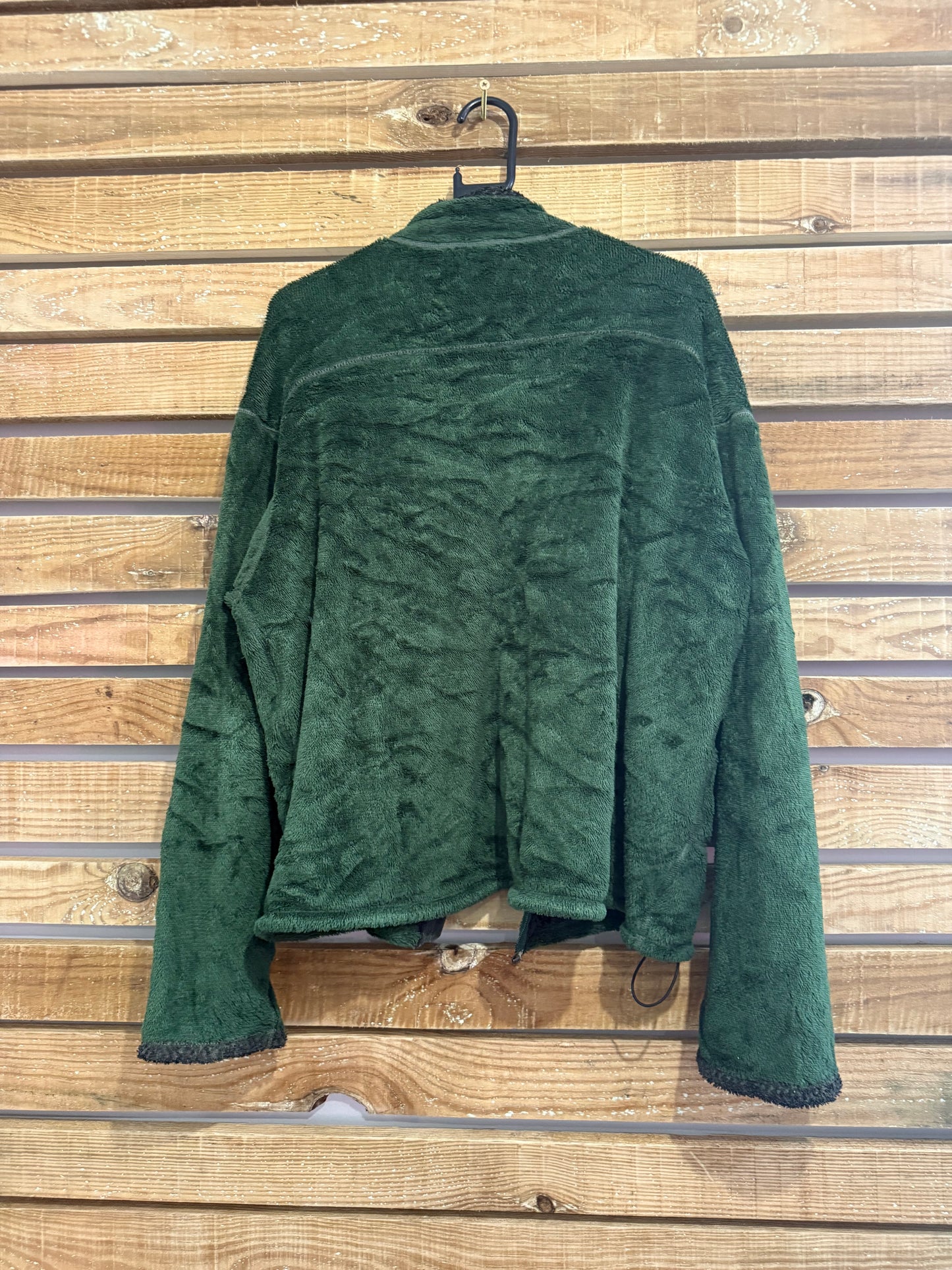 Vintage 90s Patagonia Fleece Jacket. Size Medium. Green.