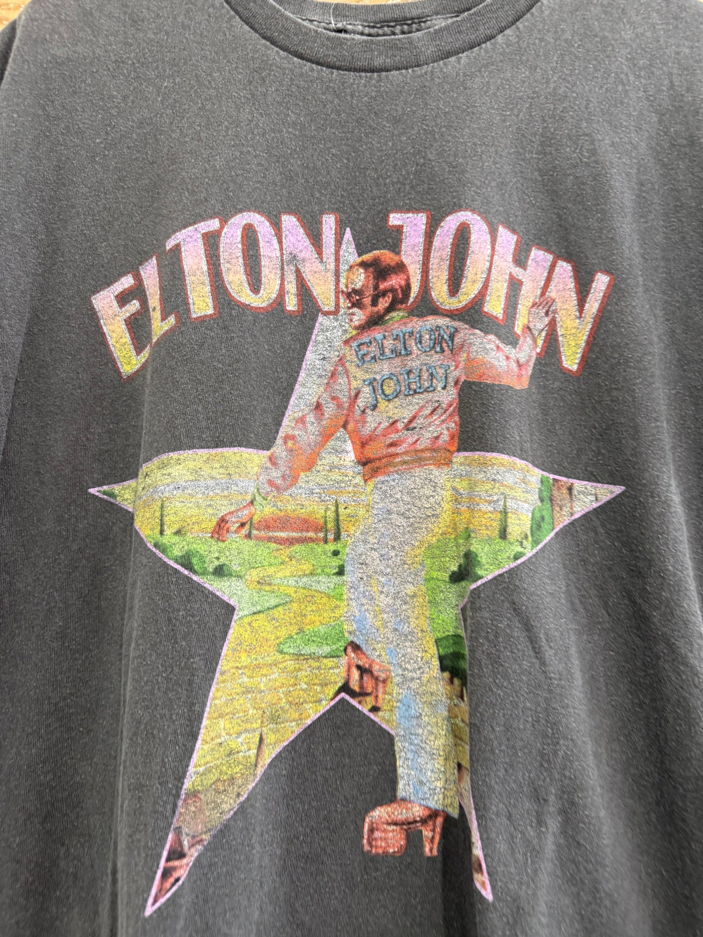Elton John Farewell tour T-shirt. Size medium.