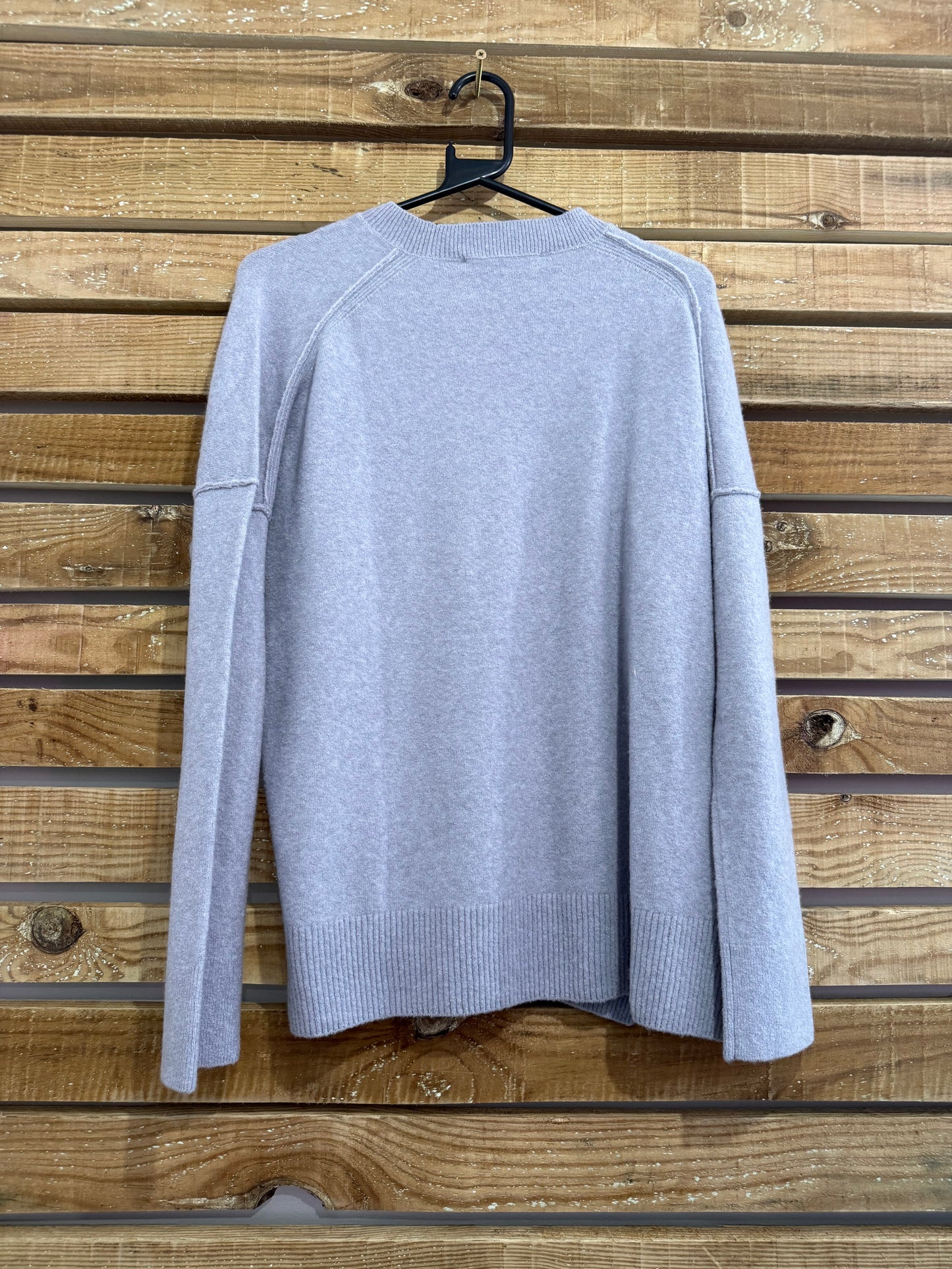 All saints grey soft knit jumper/ sweater. Size Small.