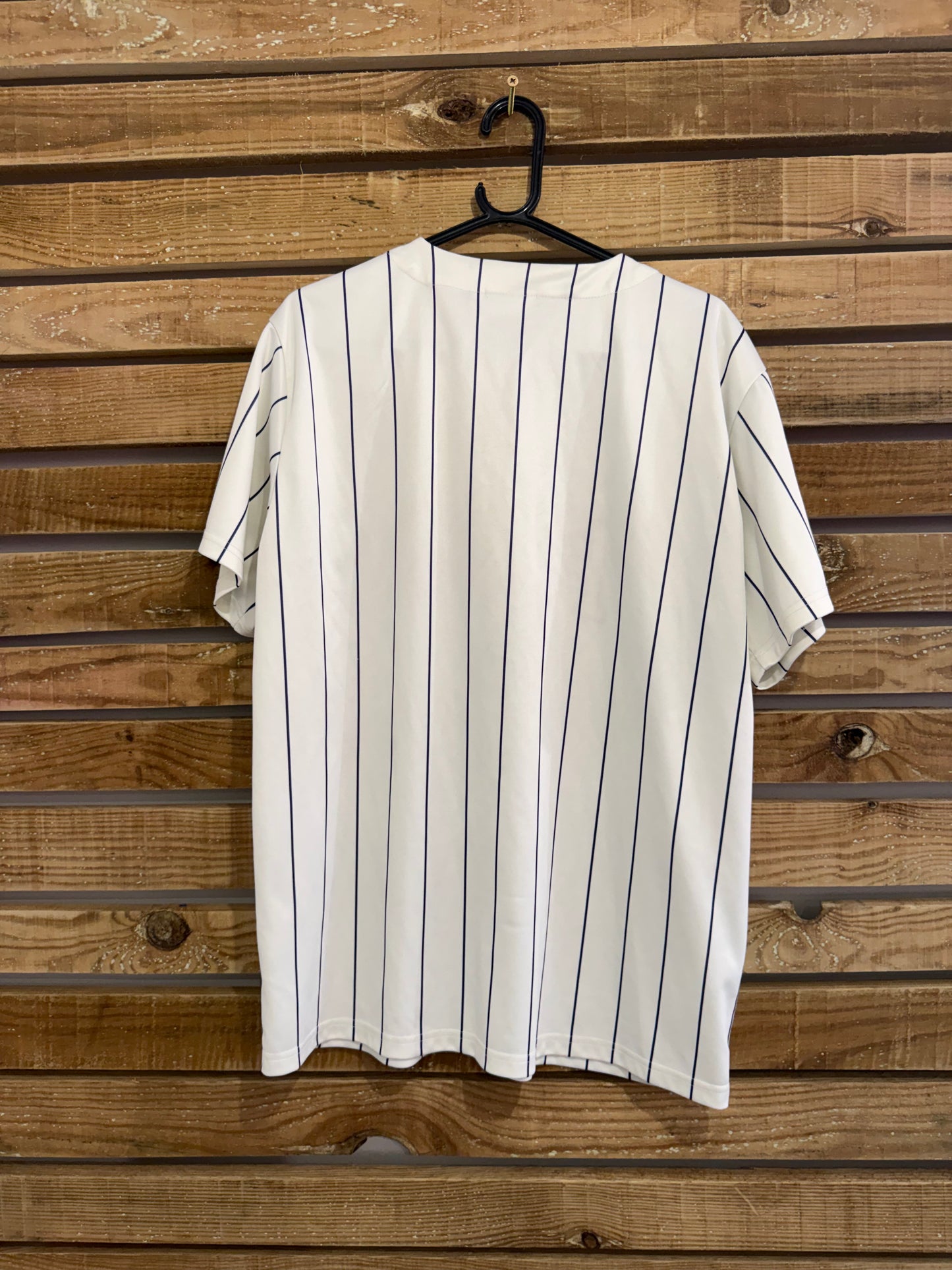 Vintage Y2K Fila button down baseball shirt. White. Size XL.