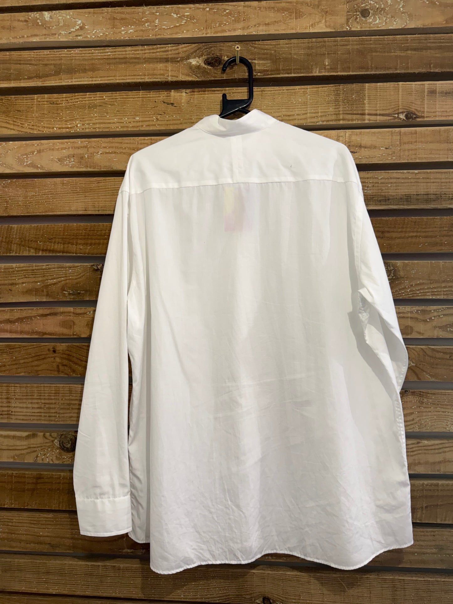 Dunhill Cotton shirt, white. Free sizing.