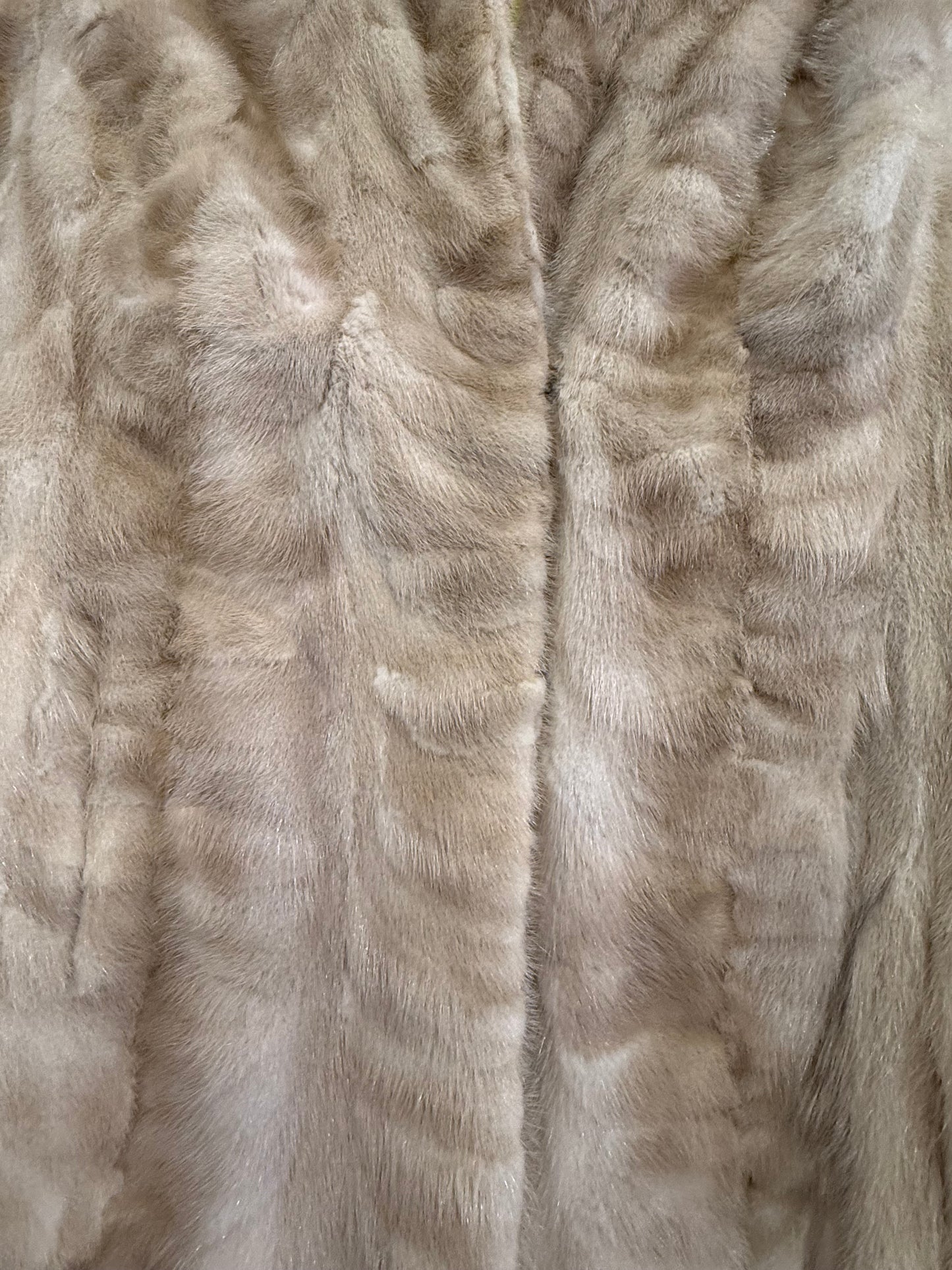 Vintage 60s white Mink Fur Jacket. Free sizing up to a size 16.