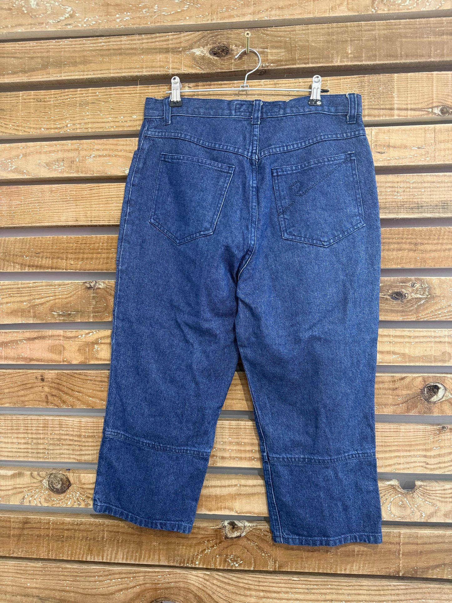 Vintage 90s Red or Dead denim shorts/ Jorts. Medium. 30” waist.