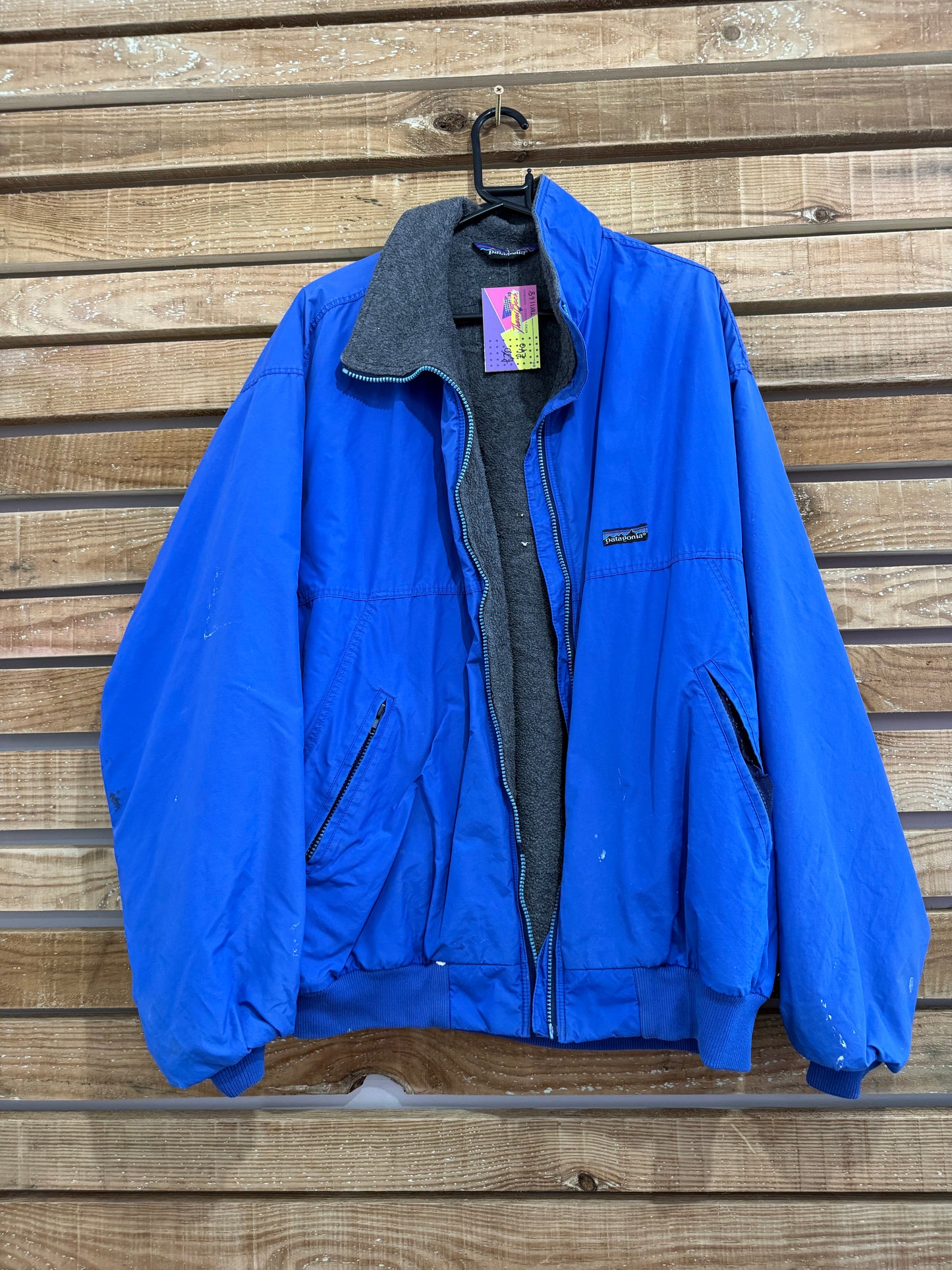 Vintage 90s Patagonia waterproof bomber Jacket. Size XL