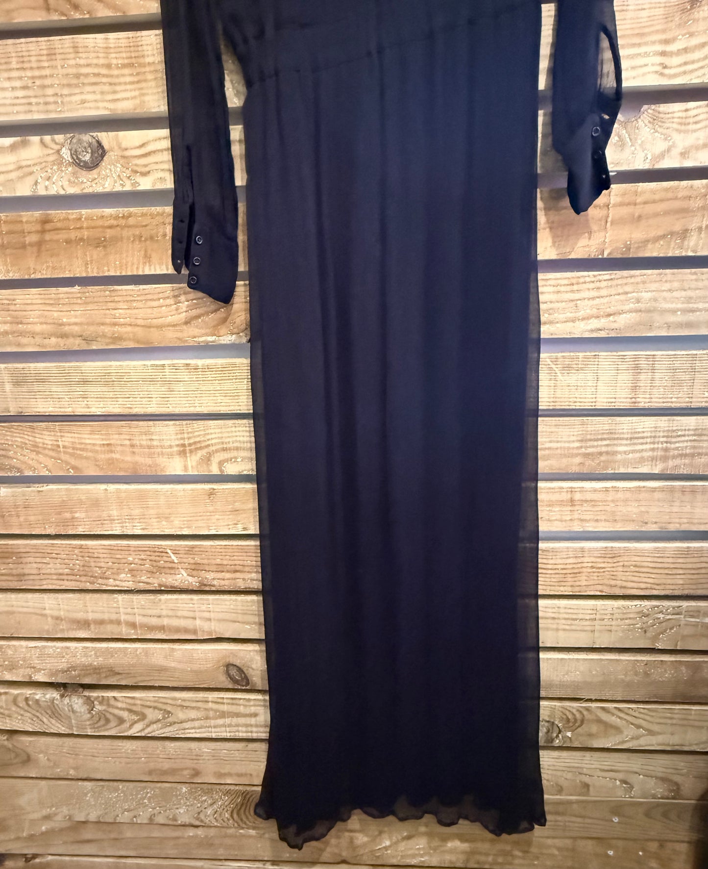 BNWT Second Female Violette maxi dress. Black. Size XS. Whimsy/ Goth/ fairycore. Summer.