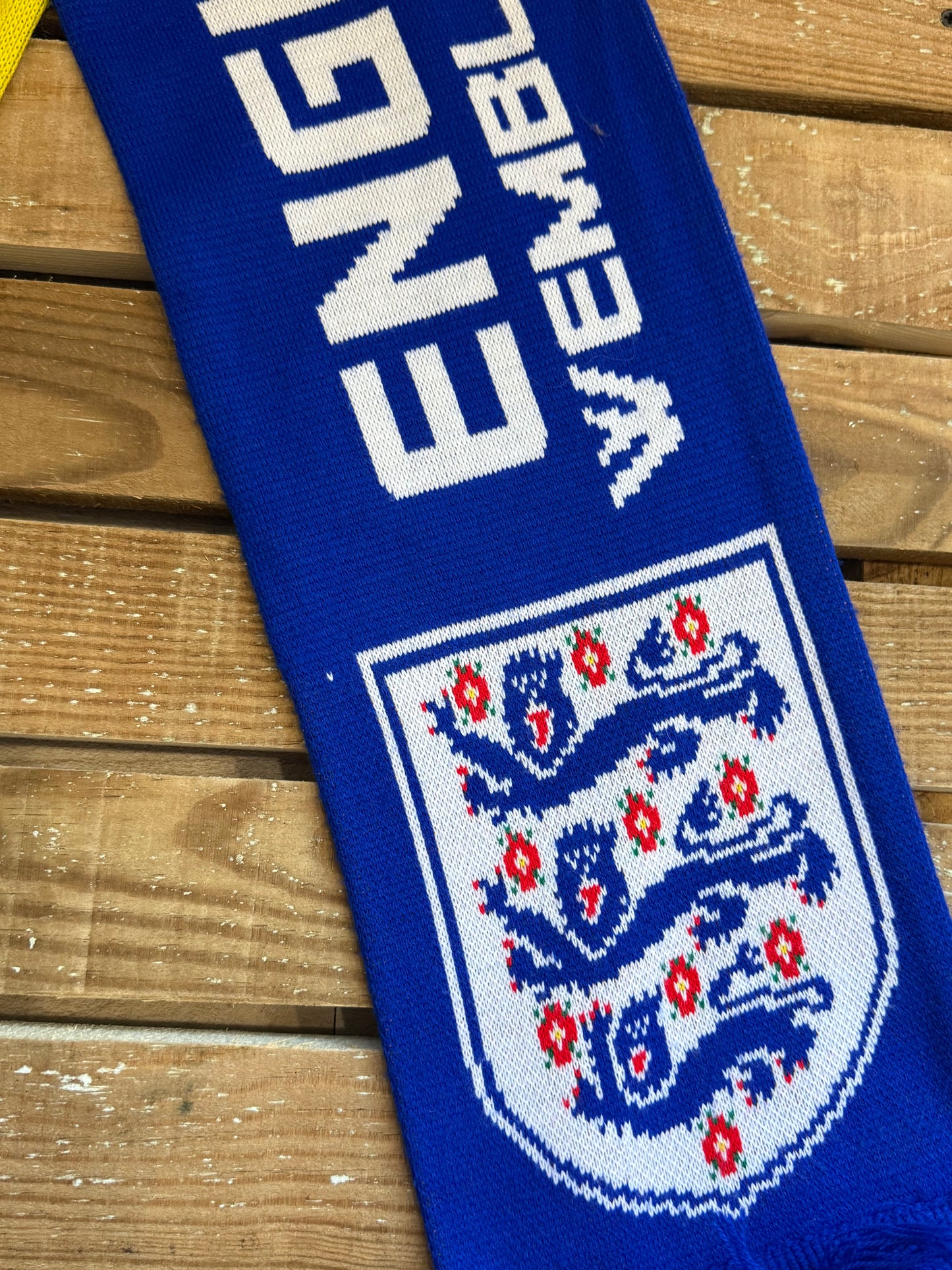 England x Brazil Wembley FC Football Scarf.