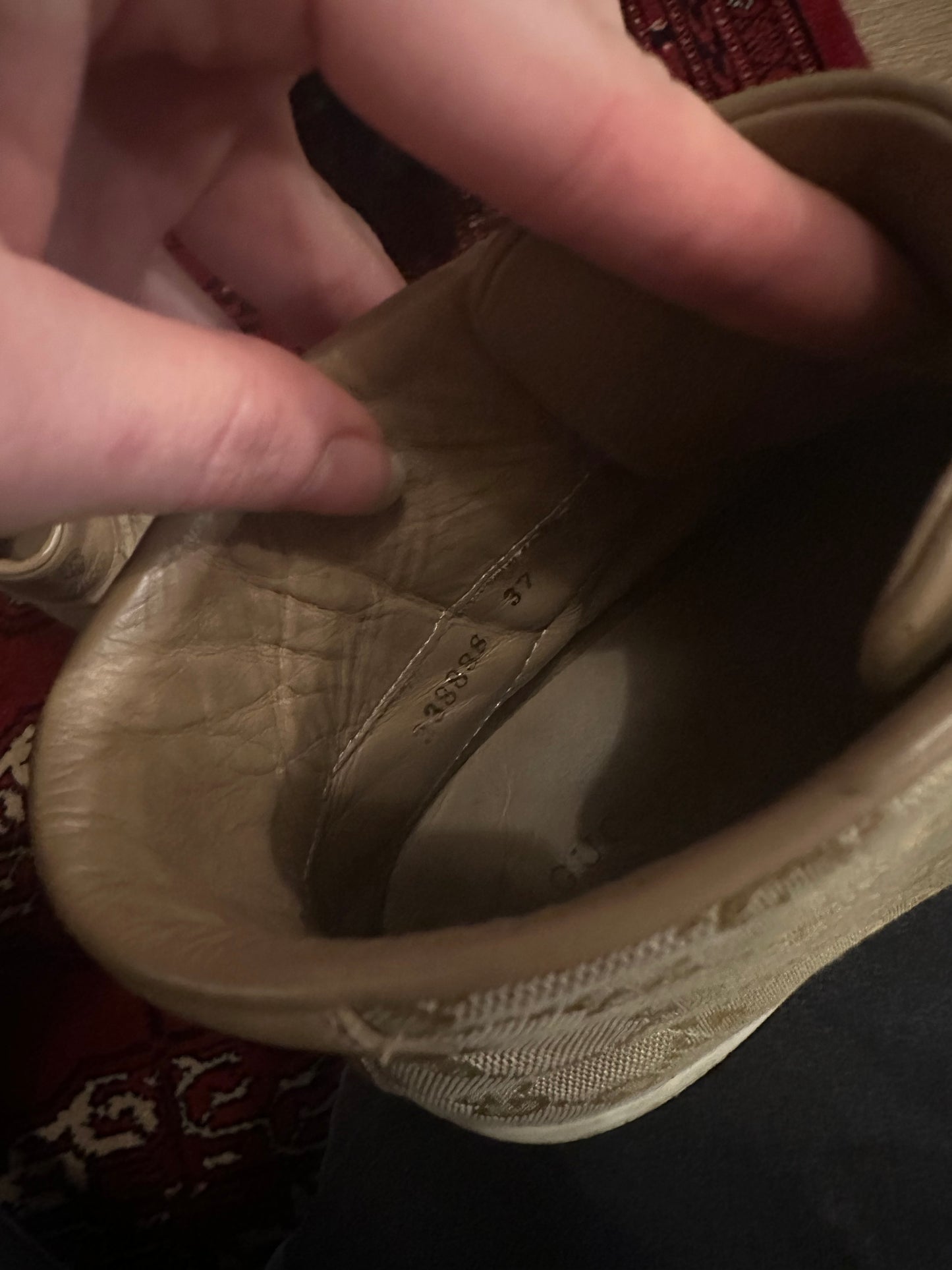 Vintage Y2K Gucci original monogram GG trainers/ sneakers. Size 37 (UK4)