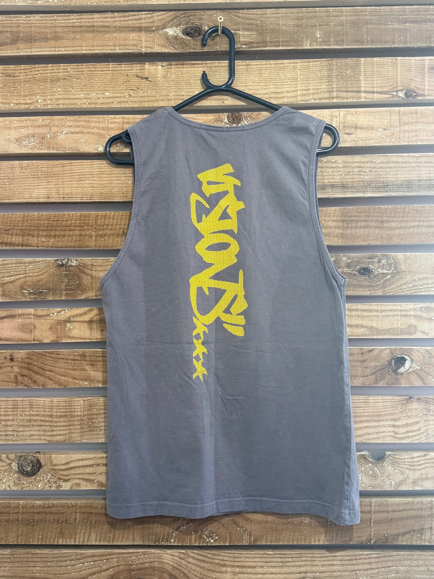 Vintage Y2K Walé Adeyemi graffiti motif Vest. Size Small.