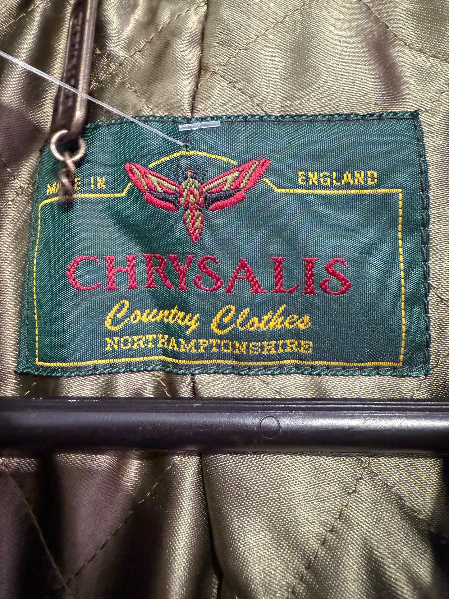Chrysalis Tweed Wool Field Coat. Outdoors Jacket. Hunting/Country. Green. Size XXL