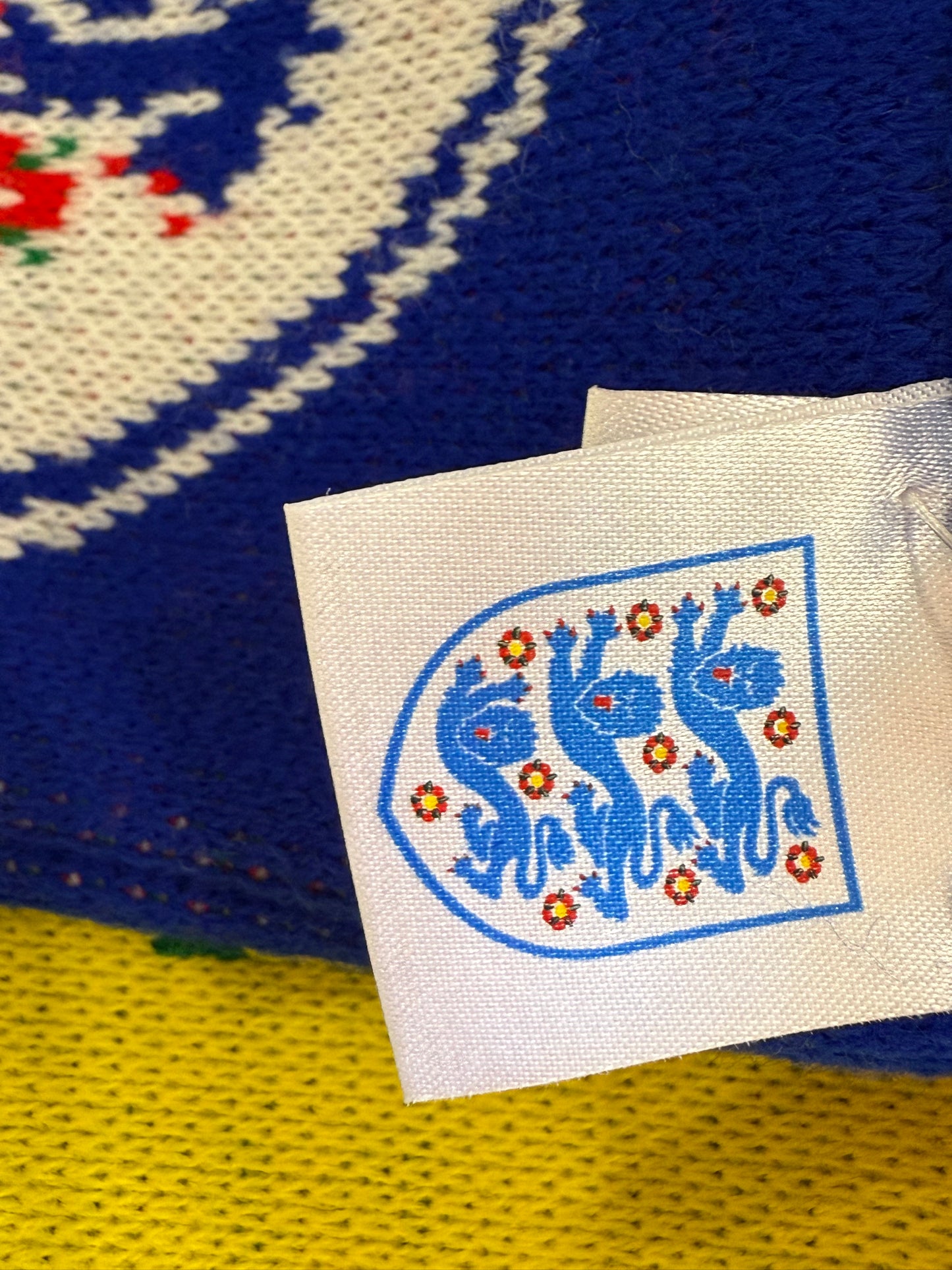 England x Brazil Wembley FC Football Scarf.