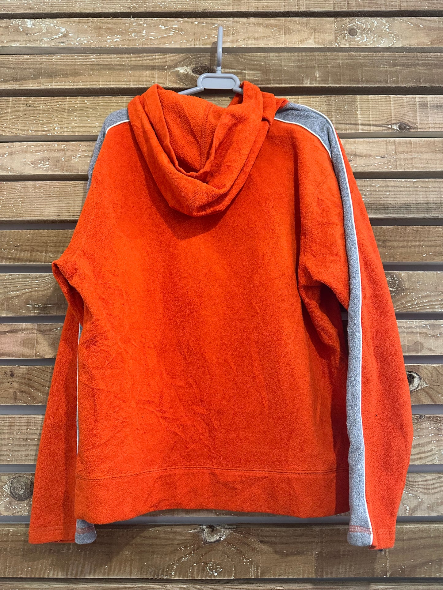 Vintage 90s Old Navy hooded fleece jacket. Size Large