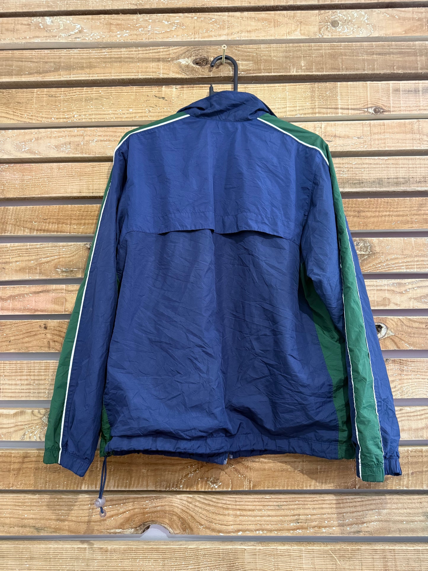 Vintage 90s Nike zip up windbreaker/ shell track jacket. Size Medium. Festival.