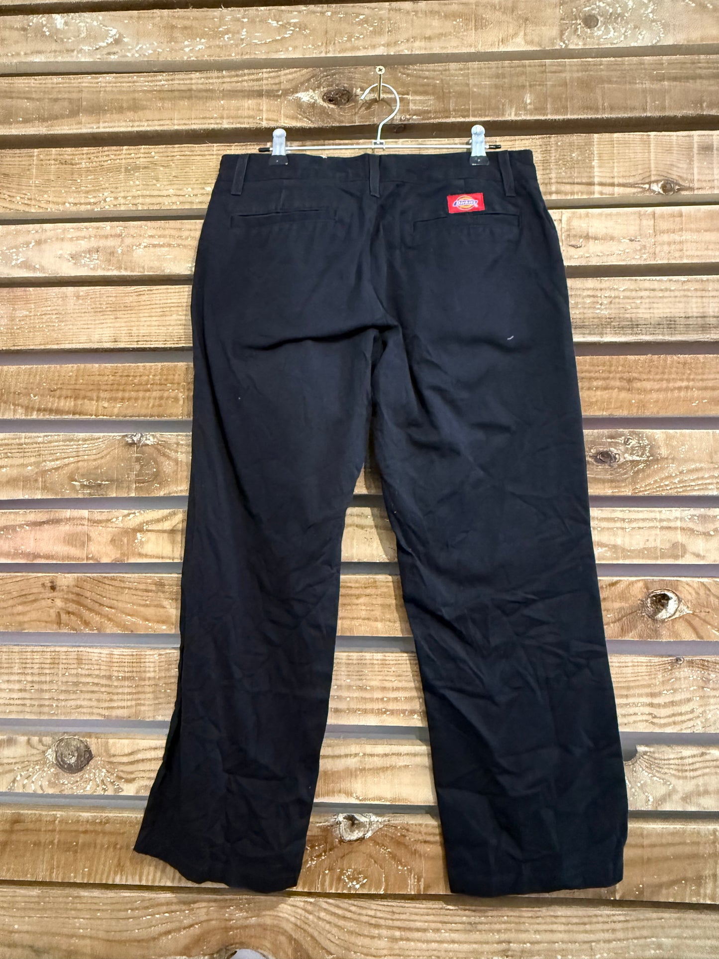 Vintage 90s Dickies black chino trousers/ pants . Workwear. 29” waist