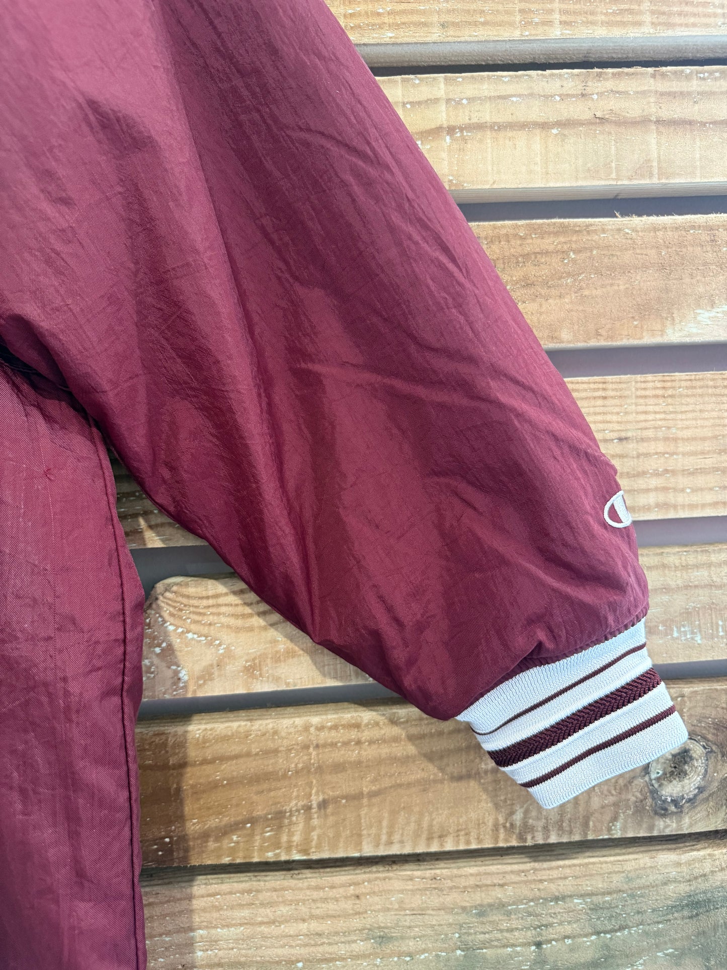 Vintage 90s Champion Boston College Eagles Varsity sports jacket. Size Medium.