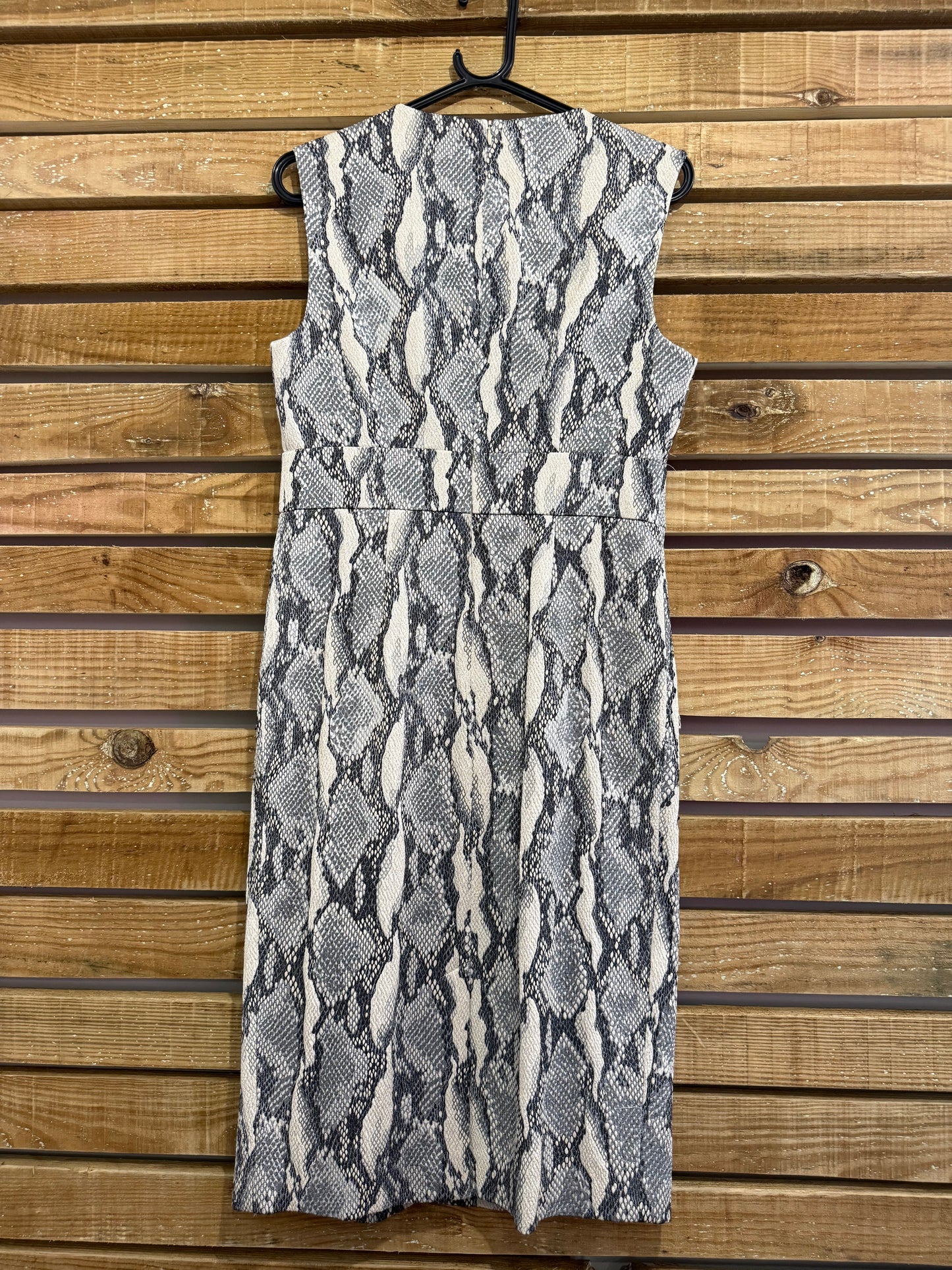BNWT Fenn Wright Manson 60’s style shift Dress. Snakeskin. Size UK12