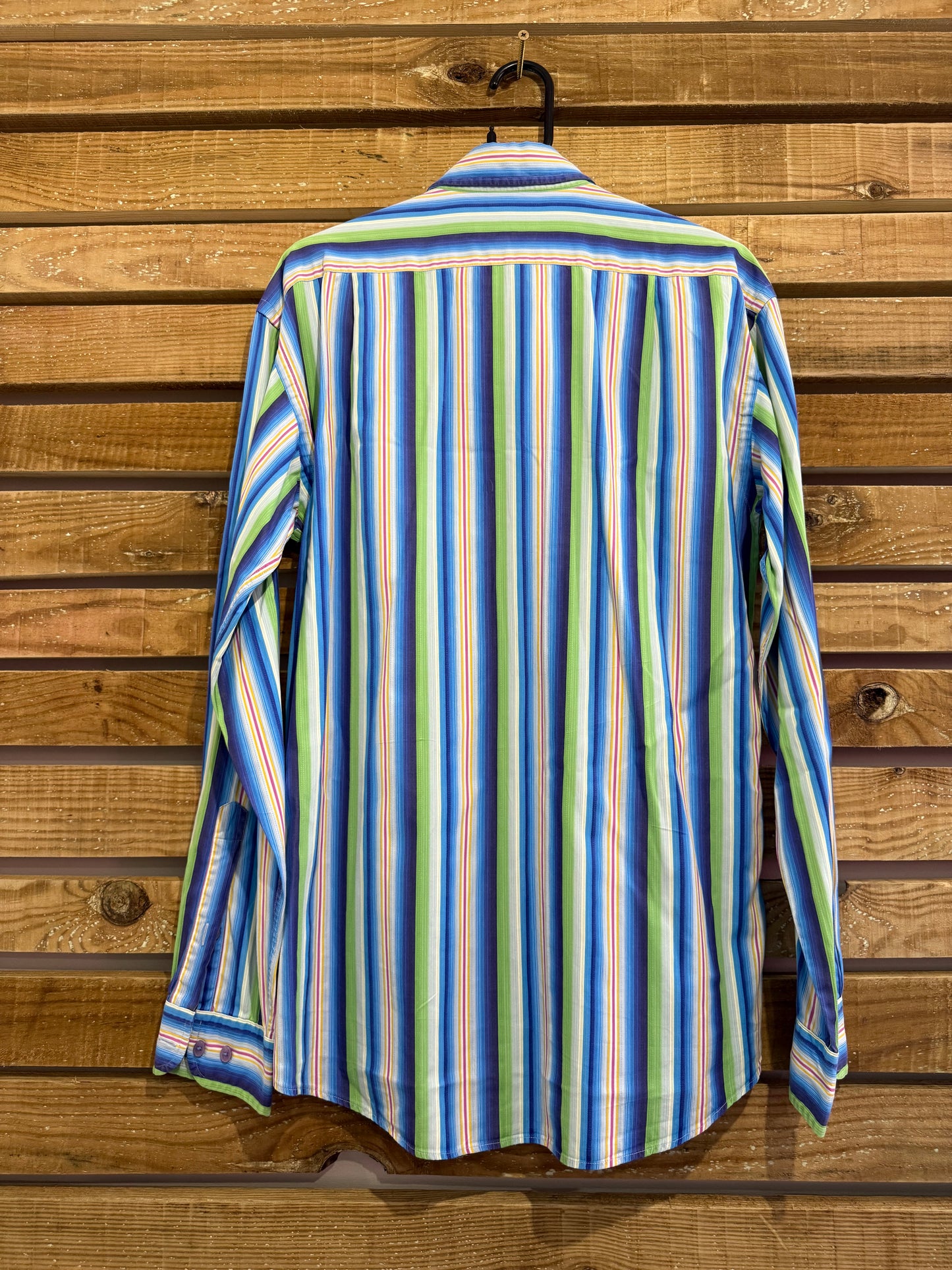 Eden Park striped shirt. Size Large.
