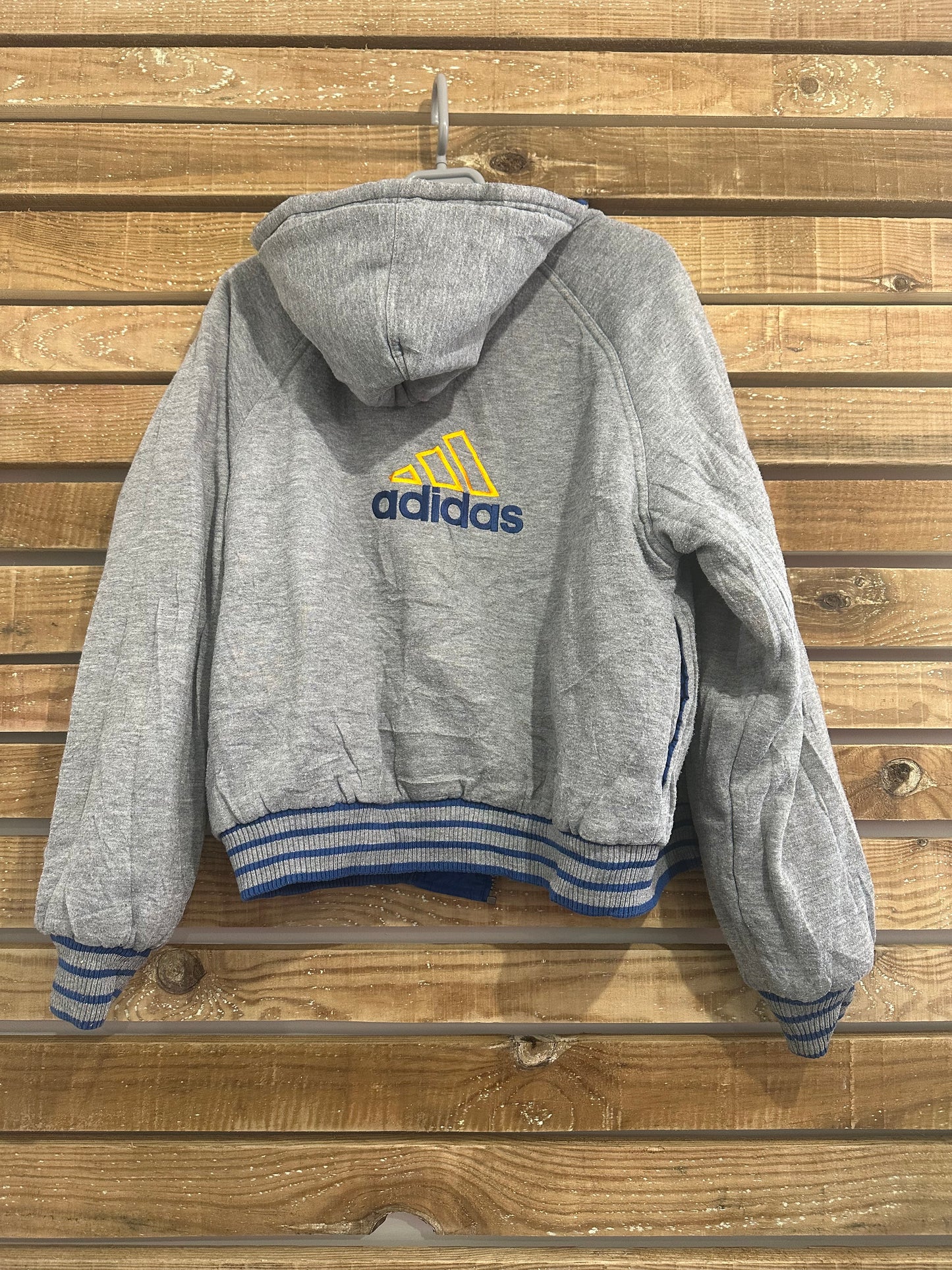 Vintage 90s RARE Adidas zip up windbreaker/ shell jacket. Size Small. RARE. Festival.