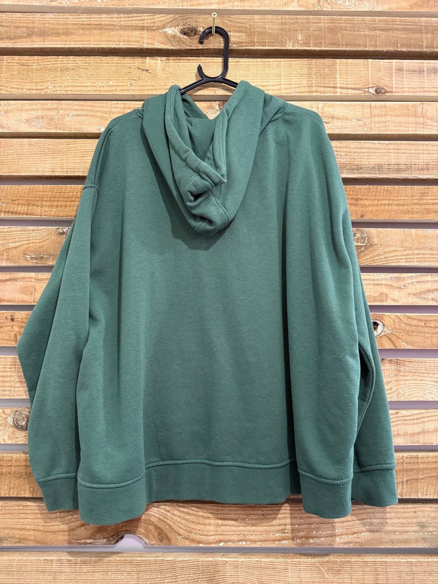 Vintage Y2K Disney Winnie the Pooh hoodie/ hooded sweater. Green. Size XXL.