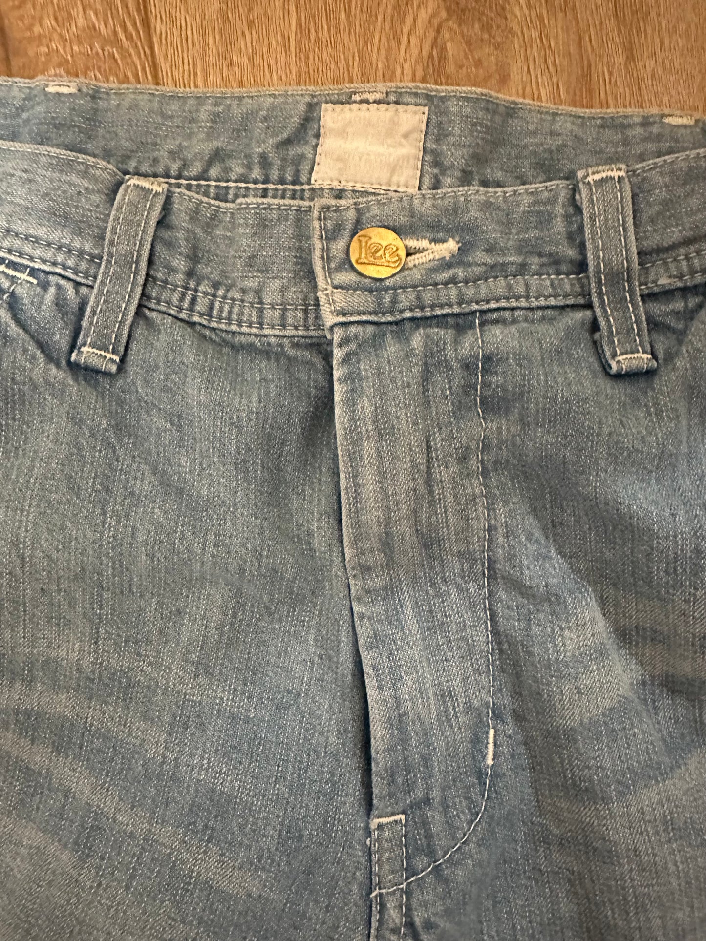 Vintage 90s Lee carpenter style jeans. Grunge/ skater. 30” waist, 27” leg.