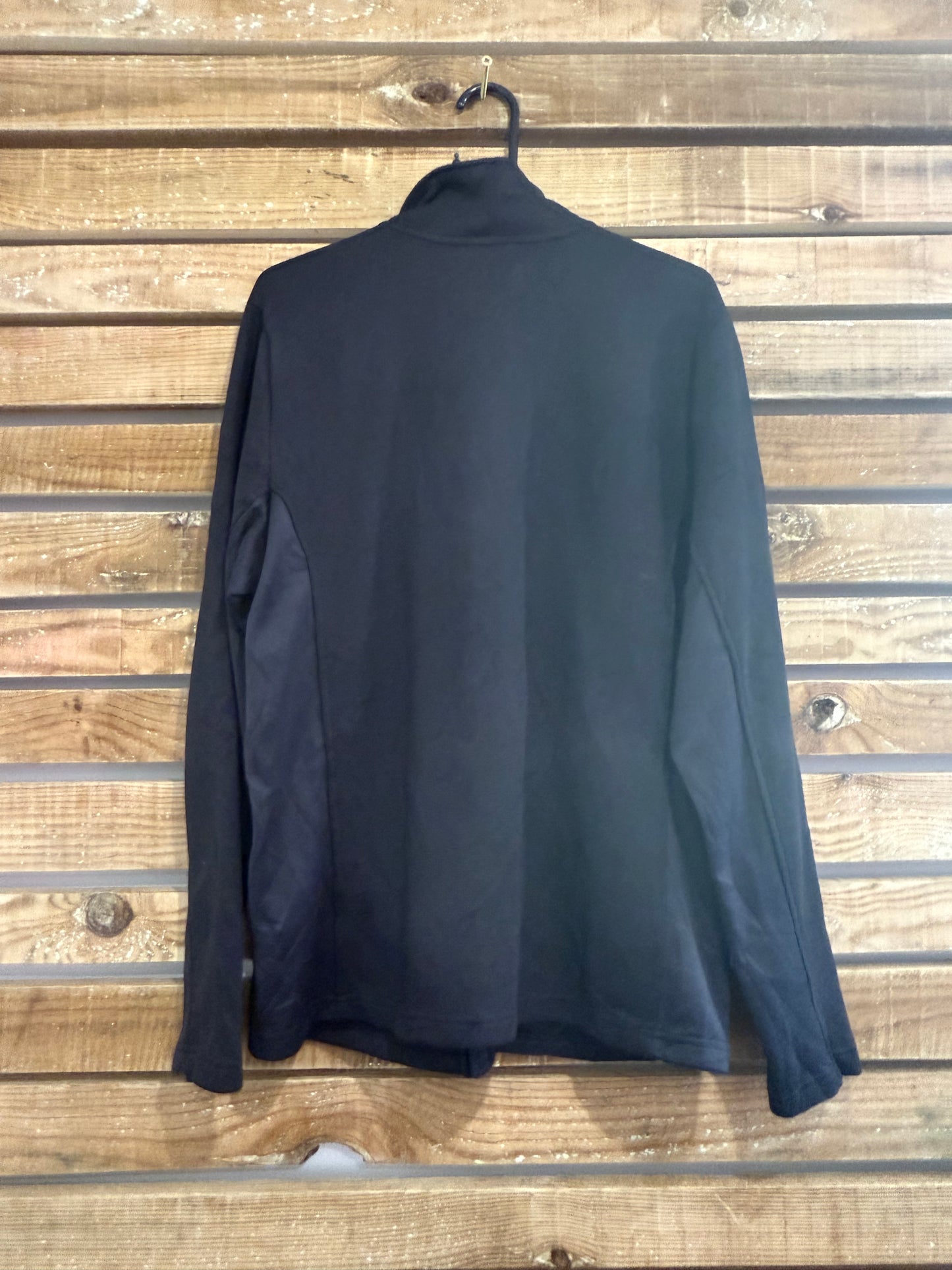 Vintage 90s Spyder zip up fleece/ knit jacket. Motorbike. Size Large