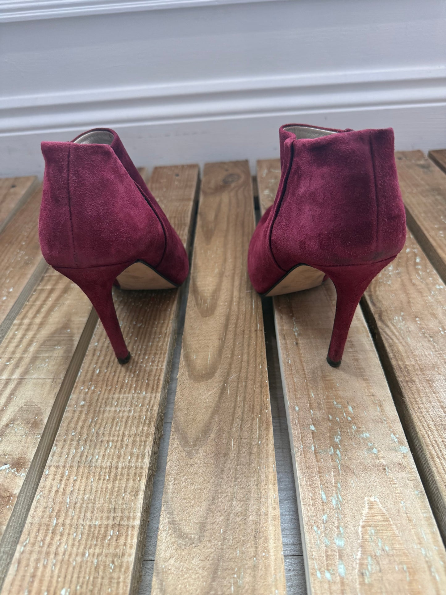 Karen Millen heeled ankle shoe boots. Size EU39, UK6.