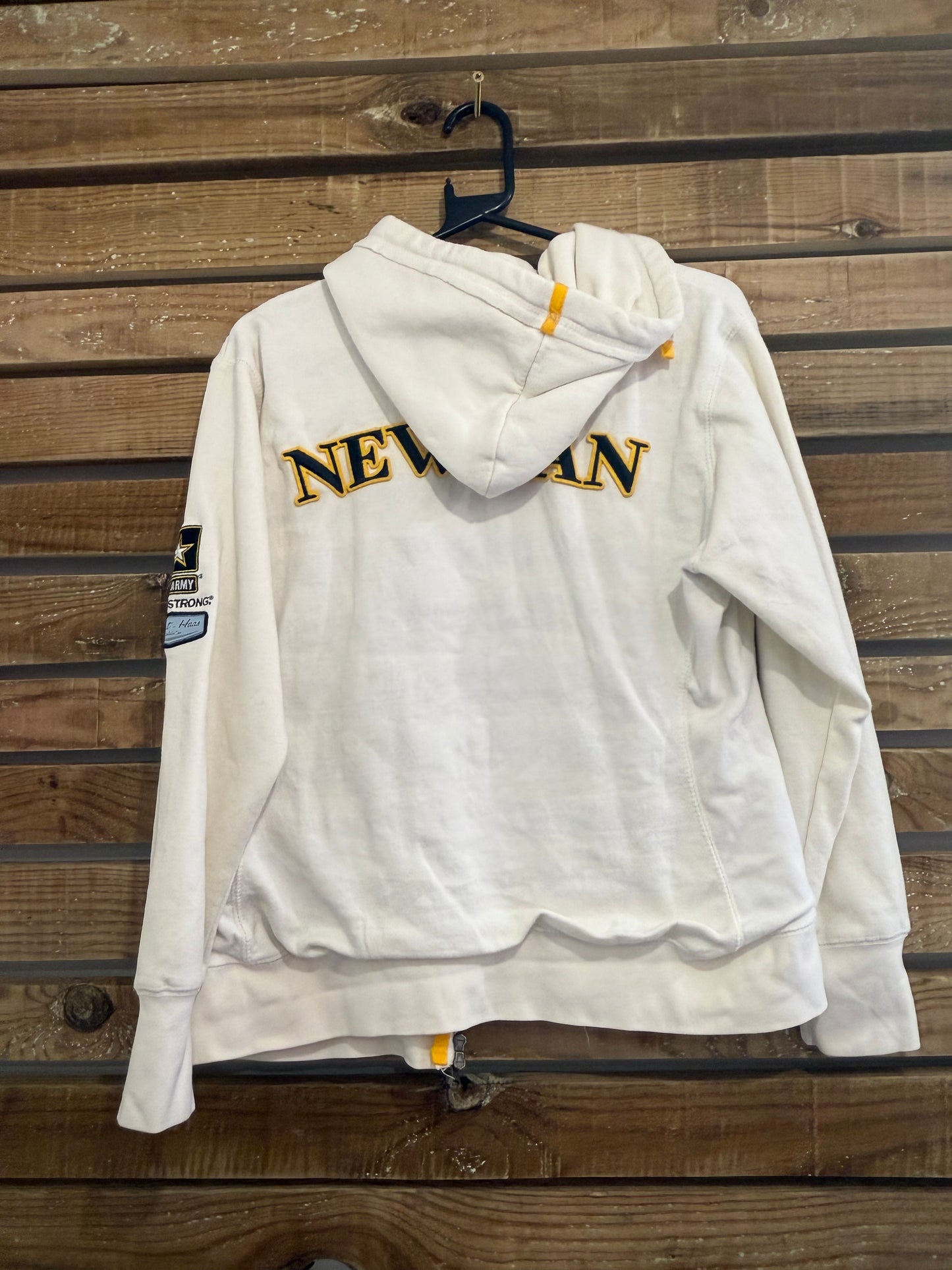 Vintage Y2K NASCAR Ryan Newman hoodie/ hooded sweater. Size medium. Motorsports