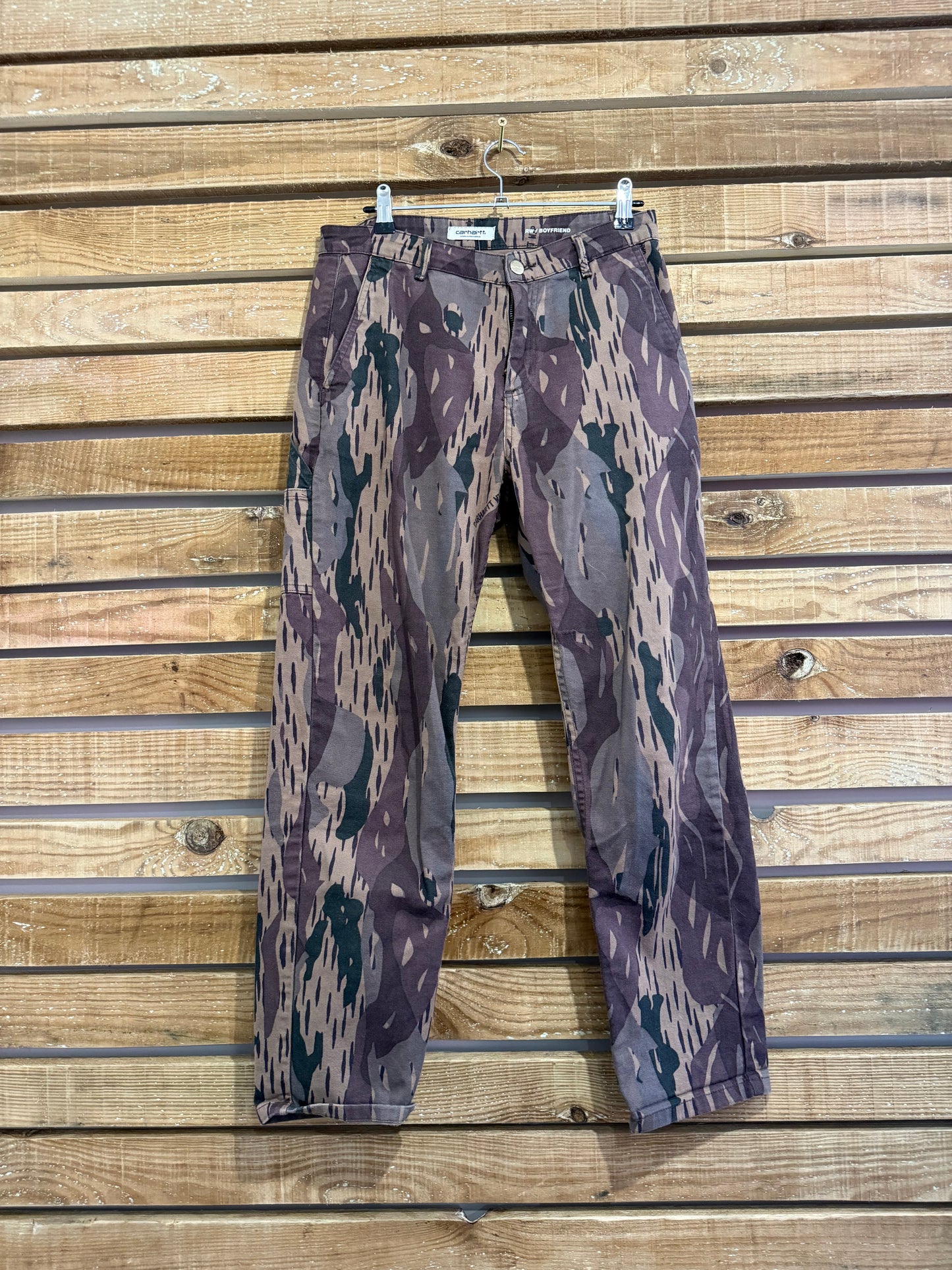 Vintage 90s Carhartt Carpenter Army Trousers/ Pants. Grunge/ Skater. Workwear. Waist: 30”