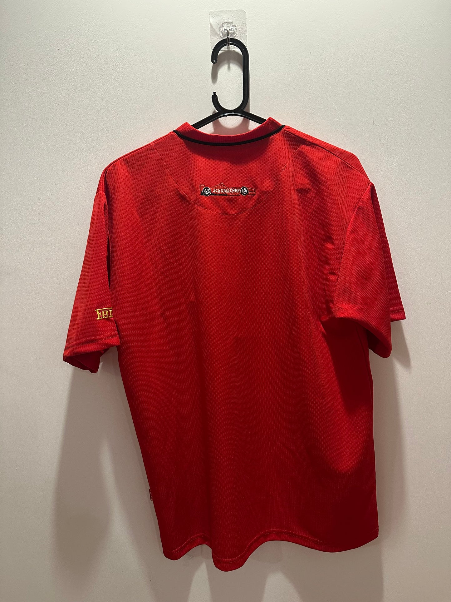 Vintage 90s Ferrari racing top/ t-shirt. Motorsport. Size XL