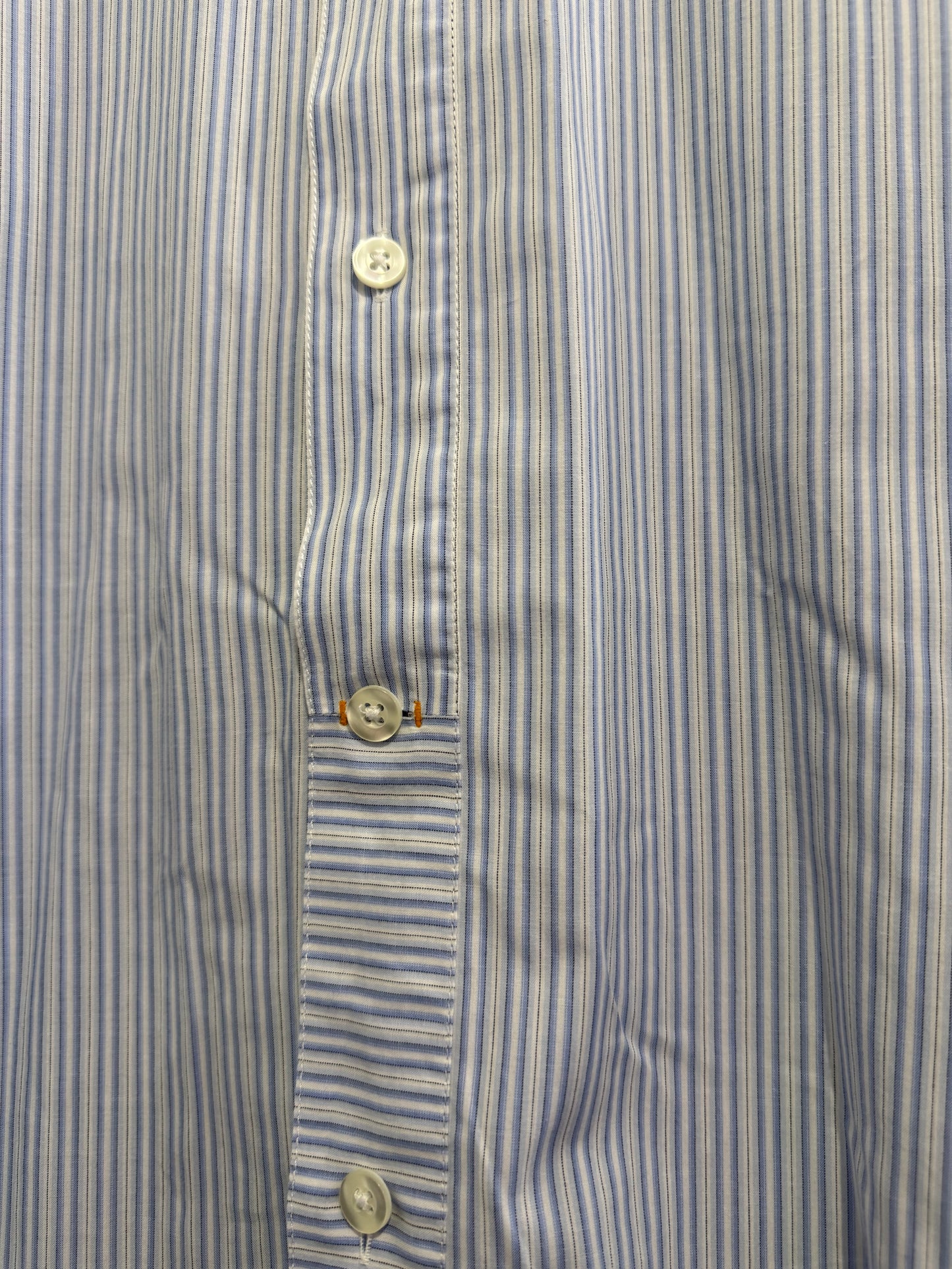 Boss orange striped shirt. Size Large.