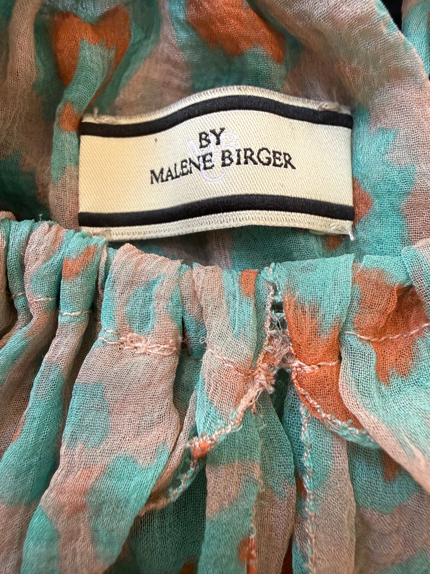 Marlene Birger 100% silk maxi dress. Summer/ festival/ evening/wedding. Size 8-10.