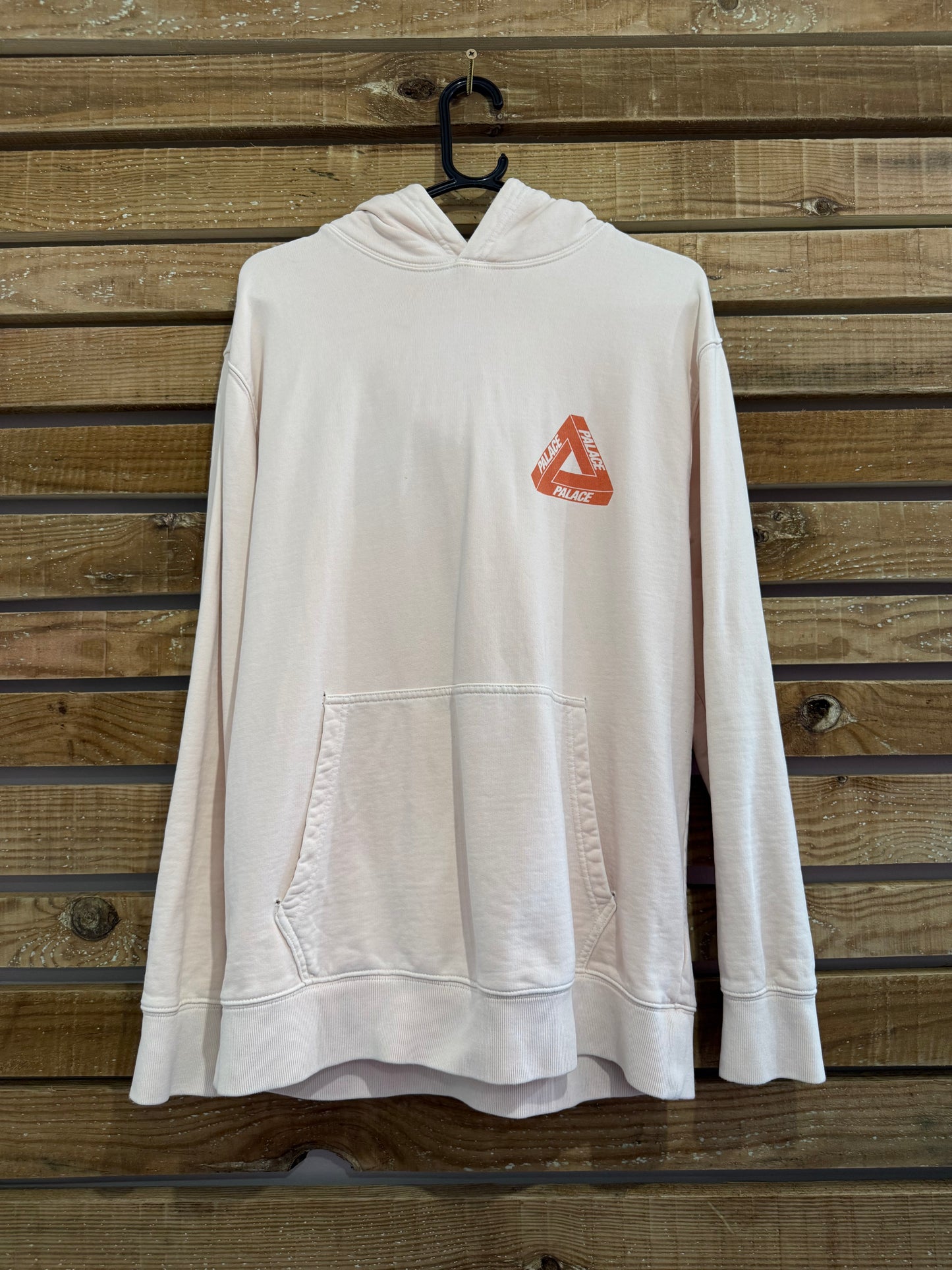Palace Skateboards reacto colour hoodie/ hooded sweater. Orange. Size medium.