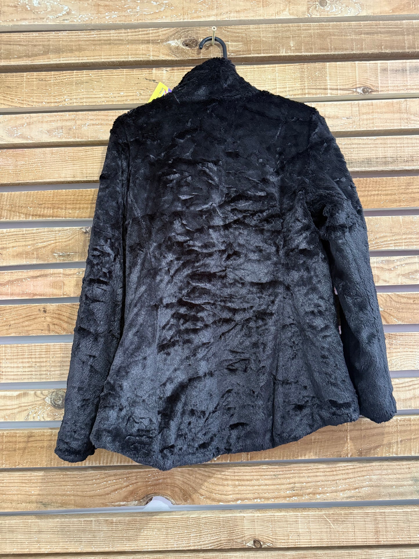 Vintage 90s The North Face reversible Waterproof quilted puffer fleece Outdoors Jacket. Black. Size Large.