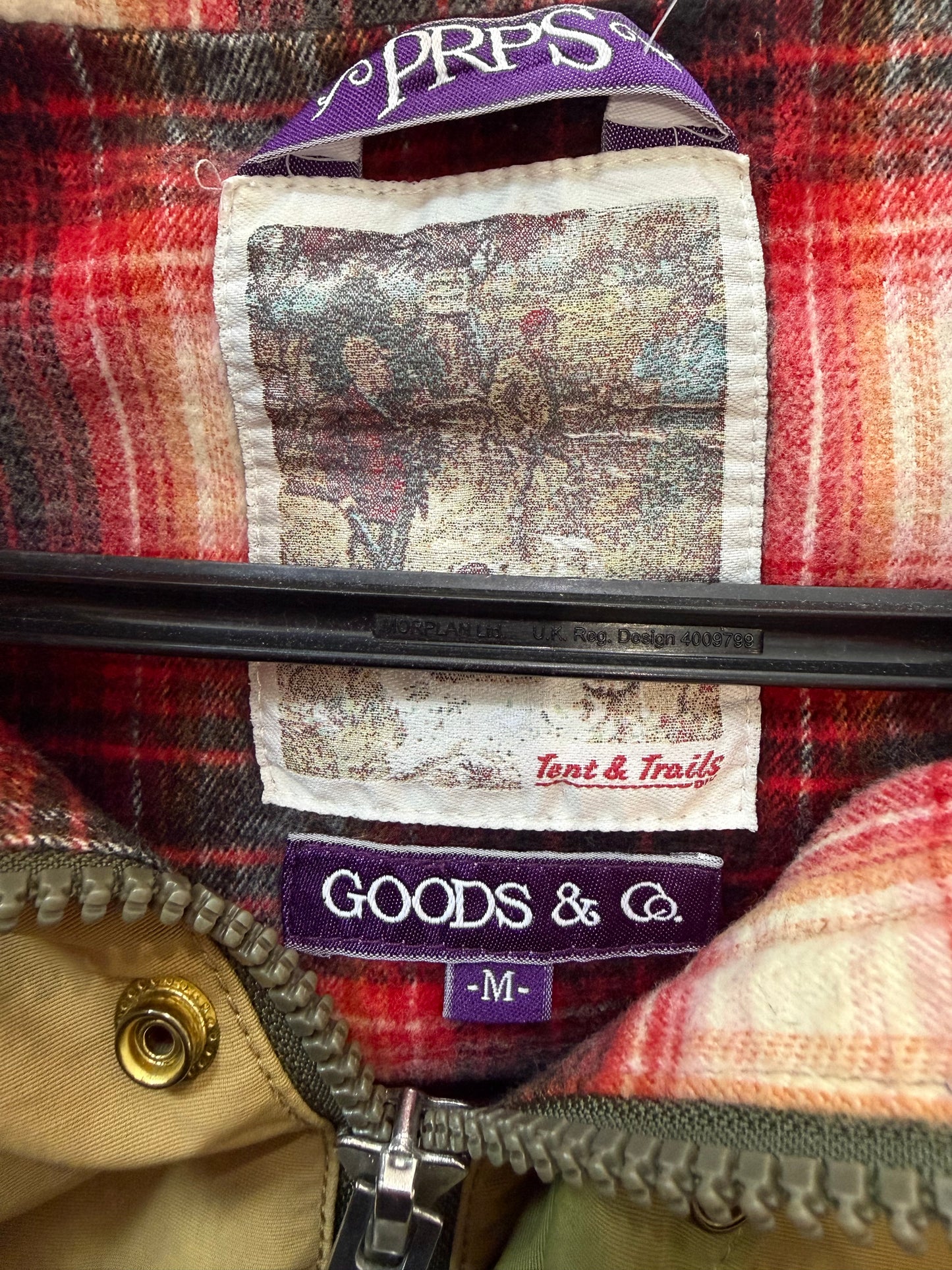 PRPS Mountain Smock/ Utility Field Jacket. Hooded. Size Medium.