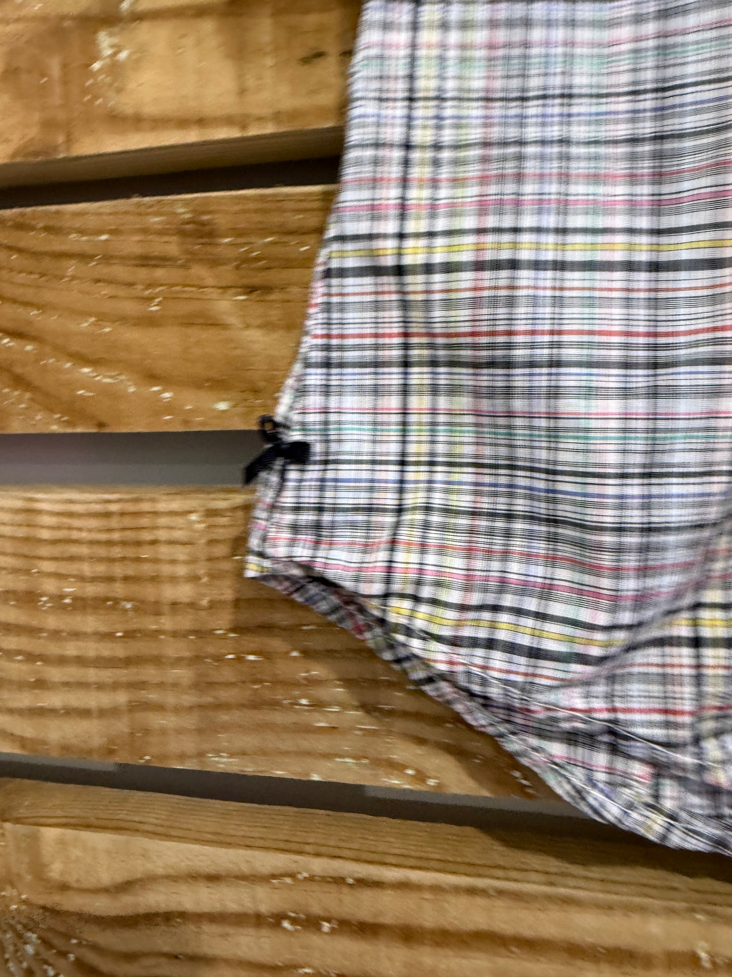Vintage Y2K Paul Smith checked/ gingham button up blouse/ shirt. Size Small.