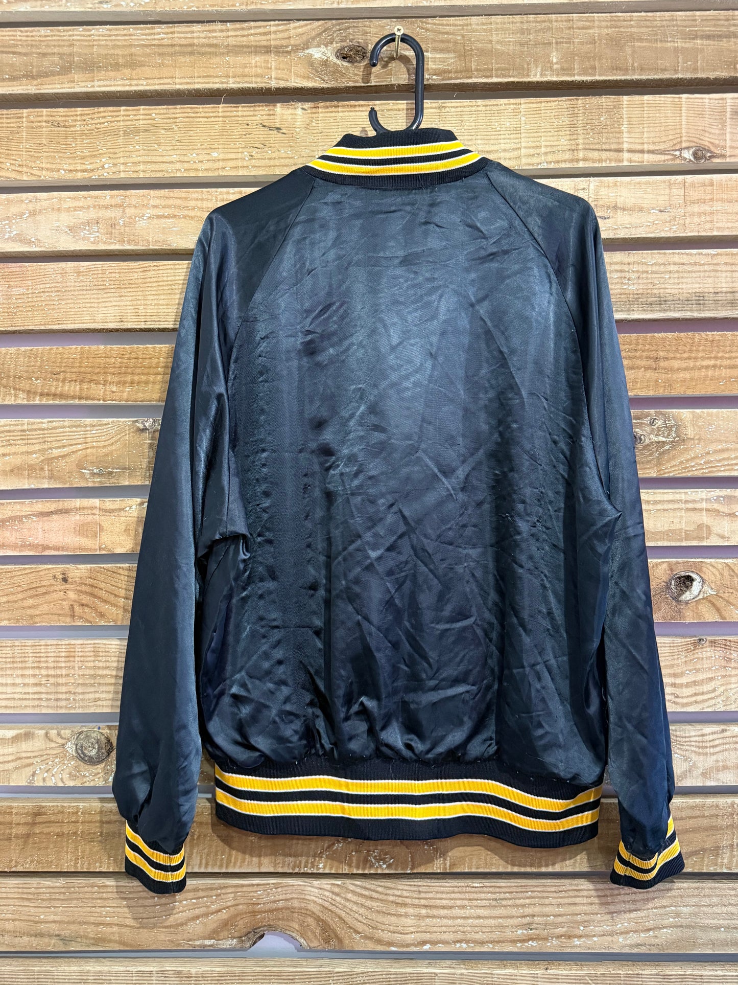 Vintage 80s Ford satin bomber jacket. Sportsmaster USA. Size XL. Racing