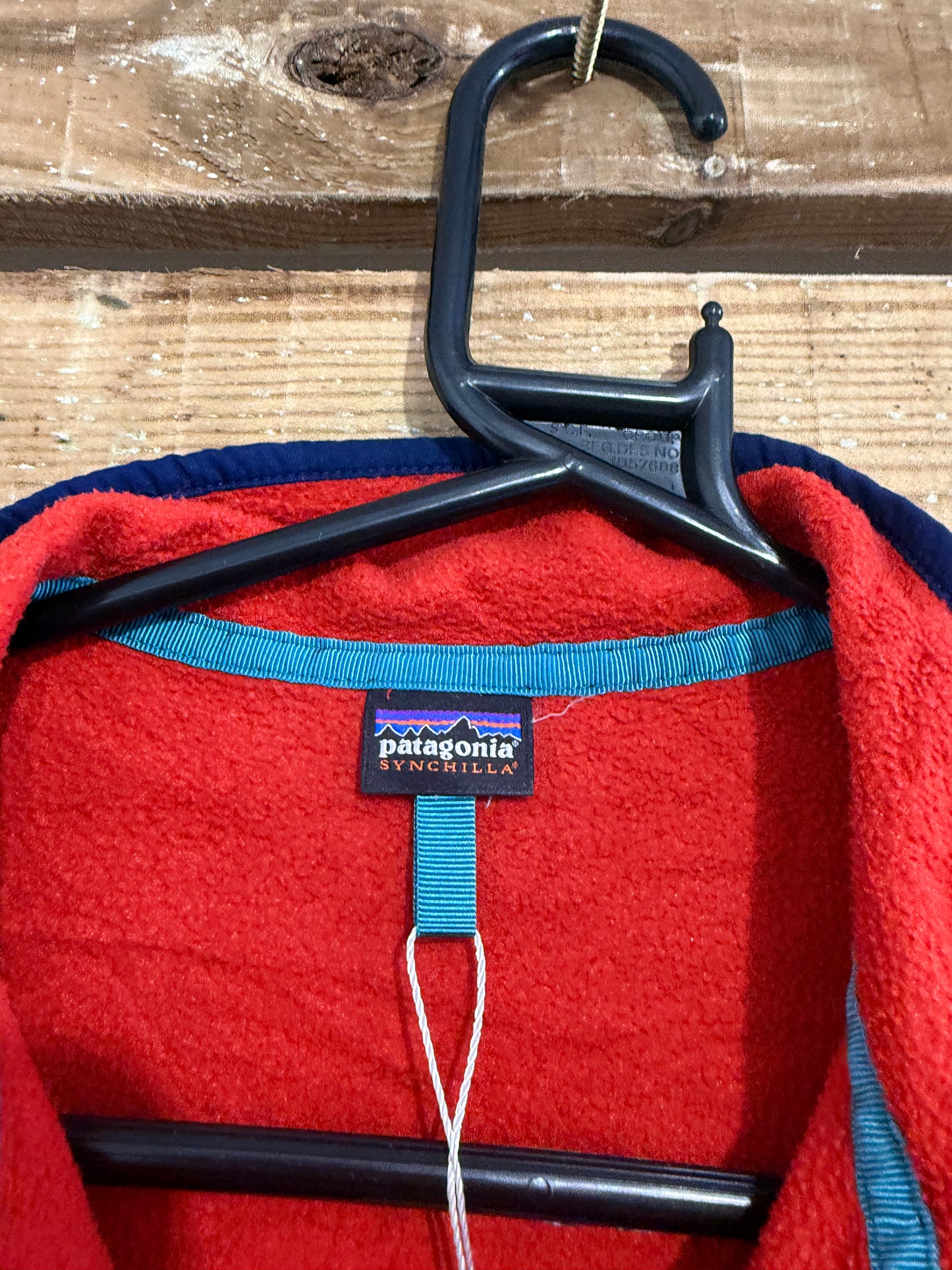 Vintage 90s Patagonia Synchilla Fleece Jacket. 34” chest. Kids