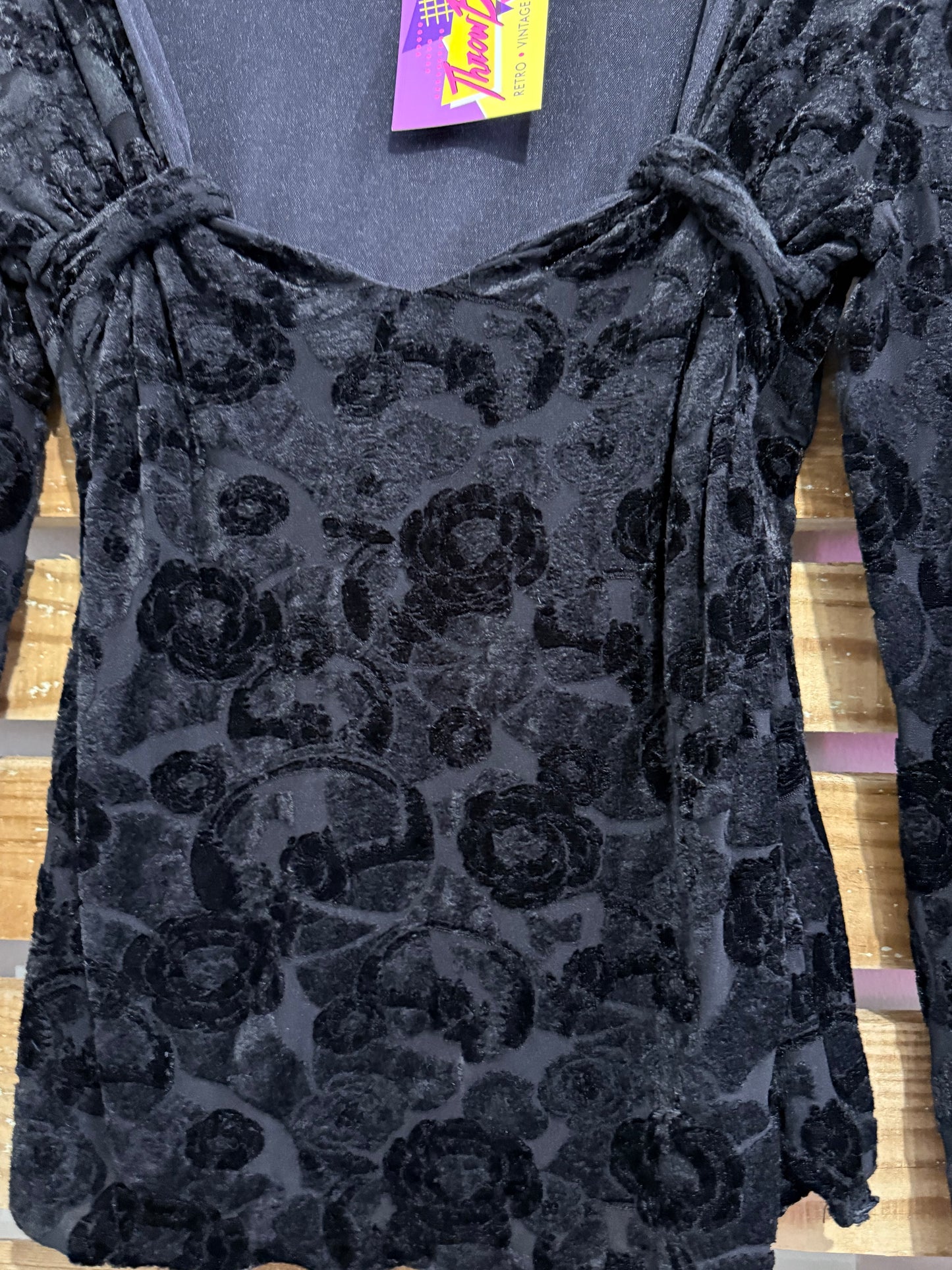 Vintage 90s Armani velvet top. size 42. Christmas/ party/ winter